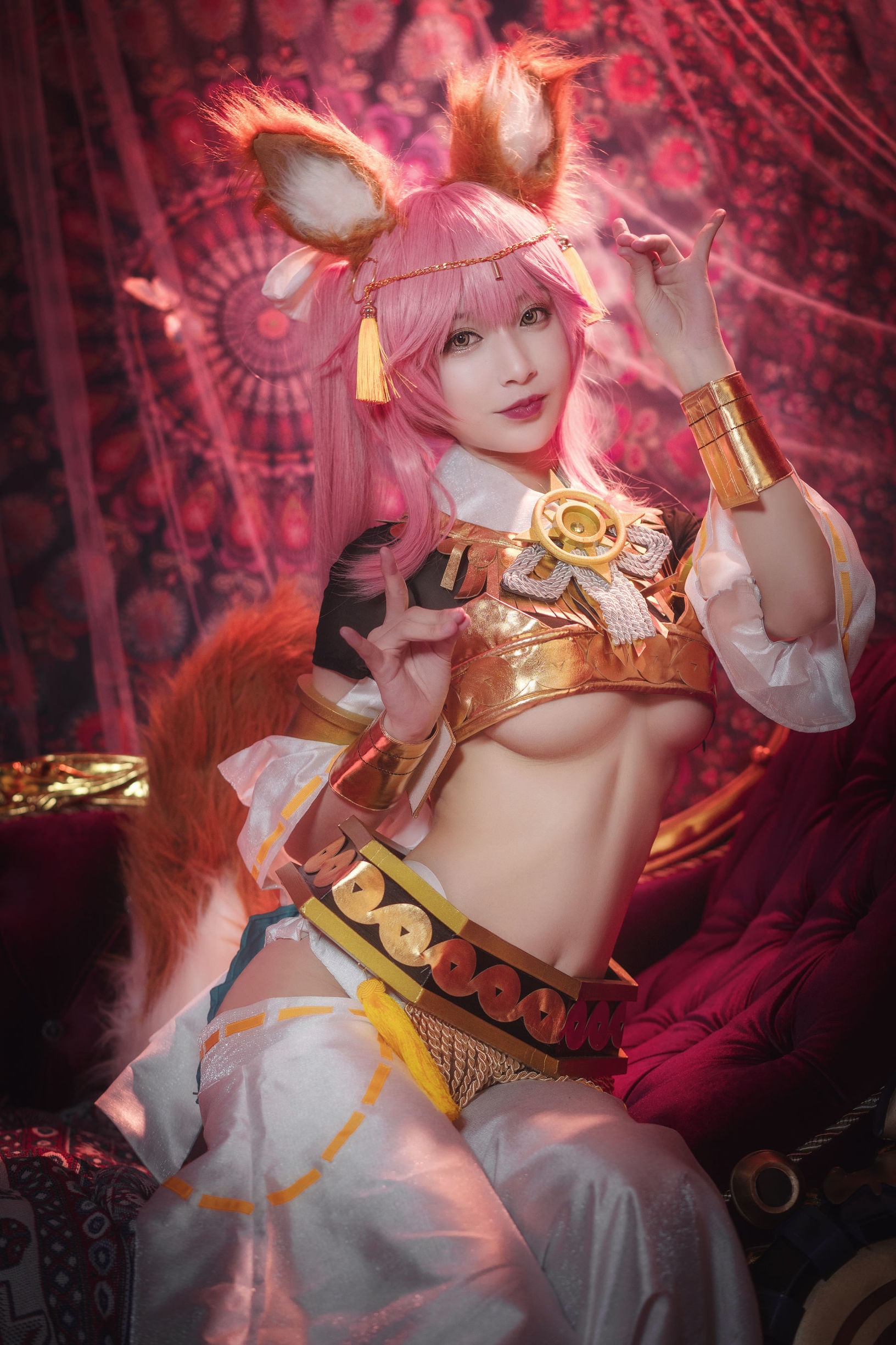 コスプレ写真] アニメブロガー 鉄板焼き鬼舞w - 玉藻前 神話