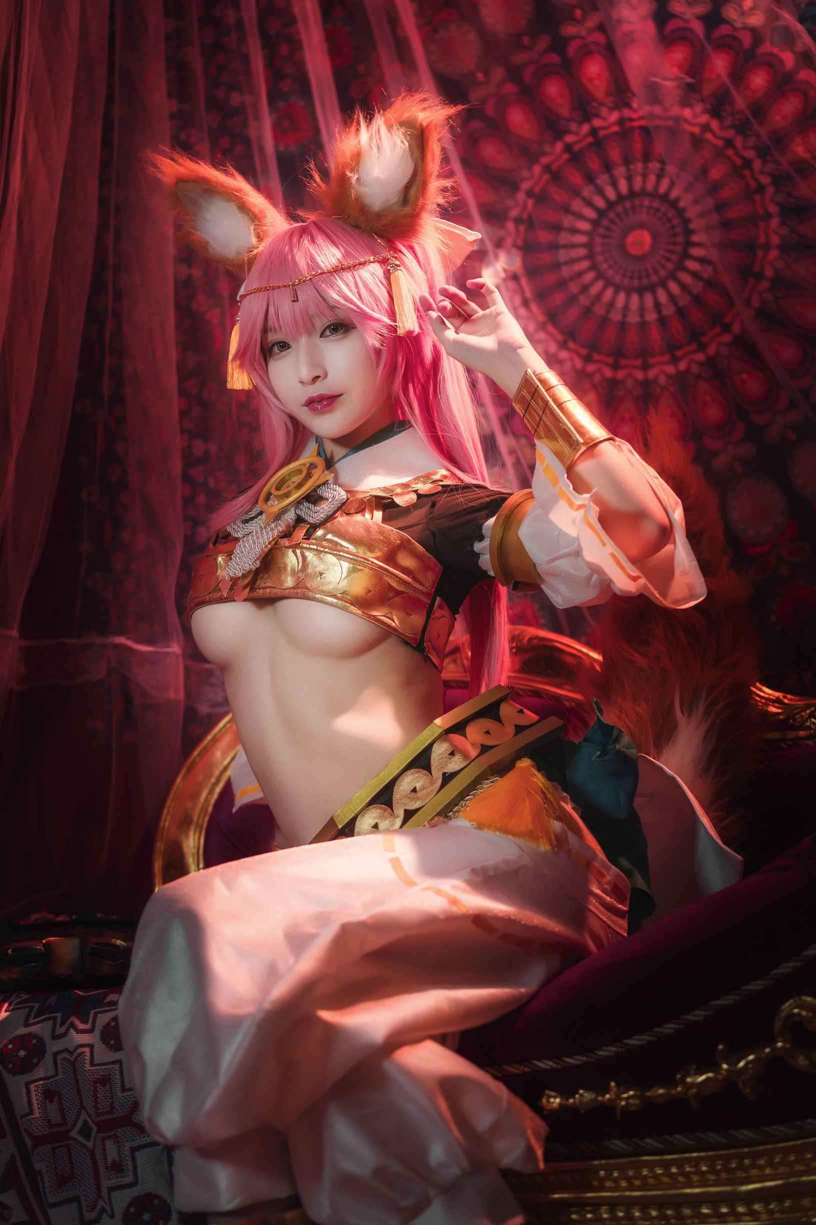 コスプレ写真] アニメブロガー 鉄板焼き鬼舞w - 玉藻前 神話