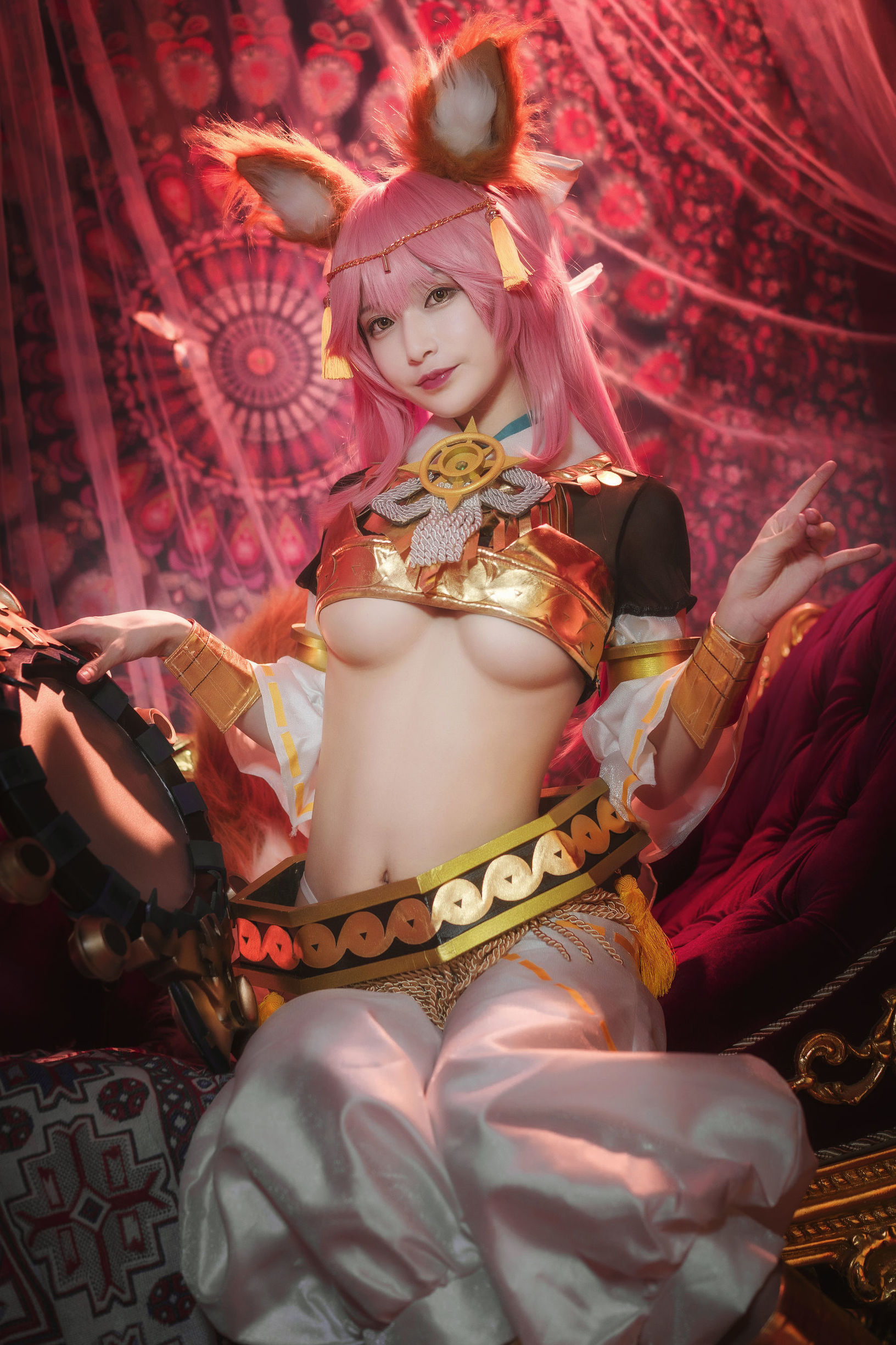 コスプレ写真] アニメブロガー 鉄板焼き鬼舞w - 玉藻前 神話