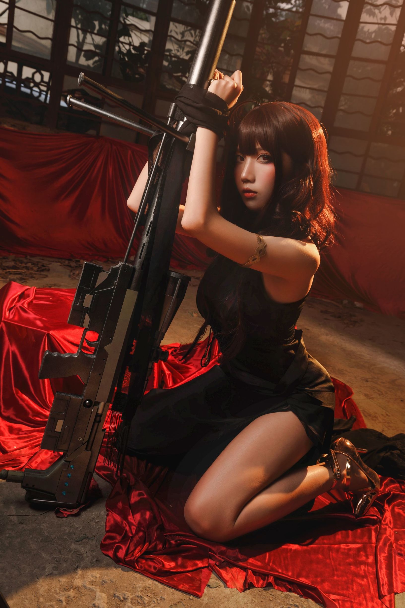 Cosplay Ảnh] Moe Nương Mê Lạc Nhân Hình QUQ - Thiếu Nữ Chiến Tuyến