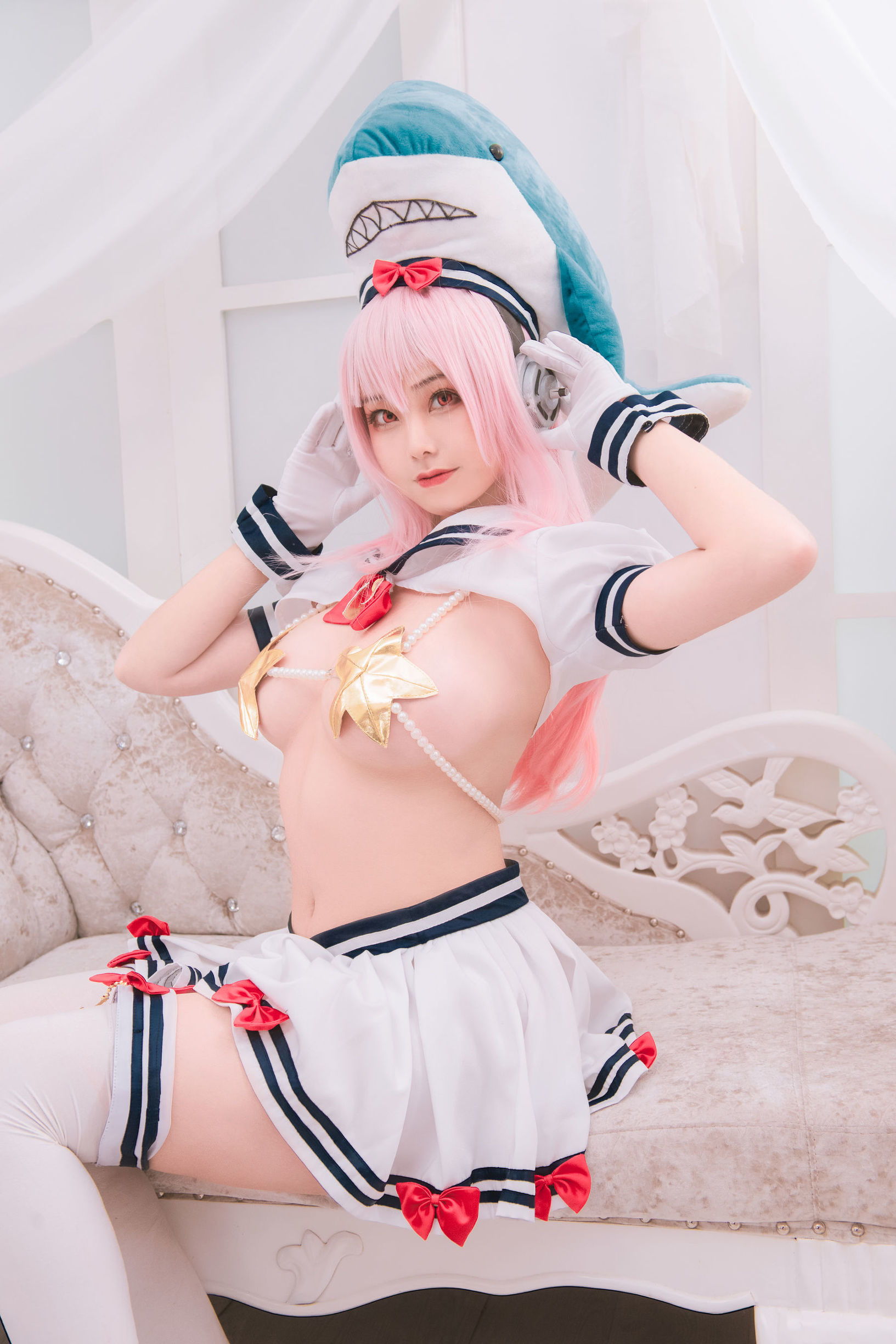 Cosplay ภาพถ่าย] สไตล์โมเอะ พี่สาว ฮันนี่จู๊สแคทคิว - โซนิโกะ ราศีมีน