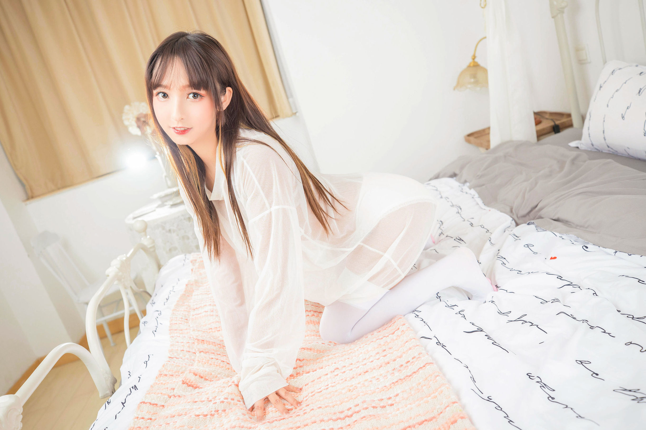 Ảnh Cosplay]  belle ta Kagurazaka Mafuyu Okaeri - Chân Mèo Tơ Trắng