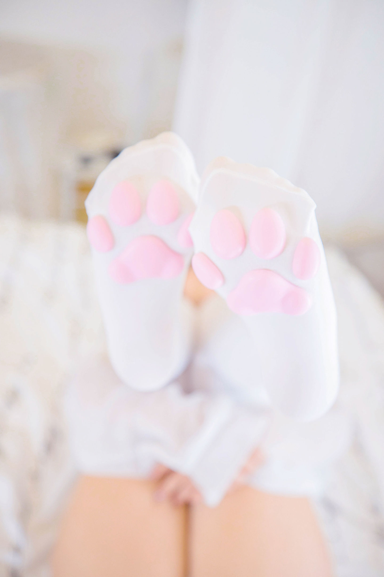 Ảnh Cosplay]  belle ta Kagurazaka Mafuyu Okaeri - Chân Mèo Tơ Trắng