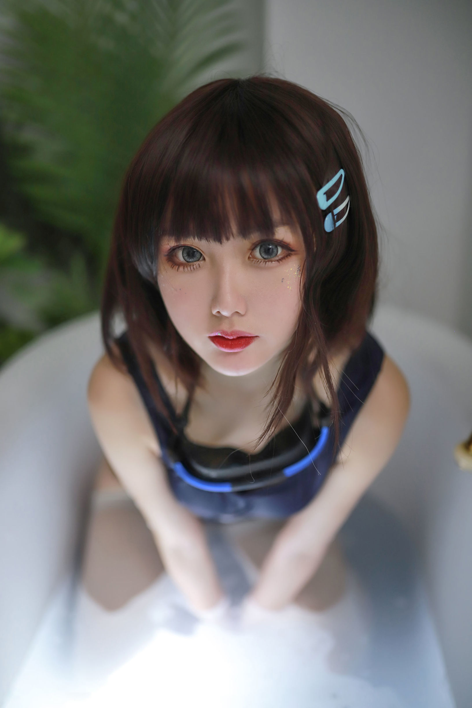 Cosplay写真] アニメブロガー あなたのダンダン - 夏の水着 浴槽
