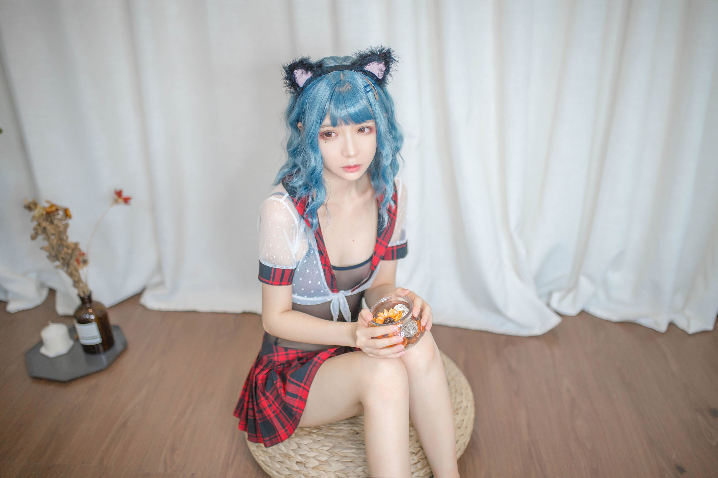Cosplay 사진] 펑마오ss - 파란 머리