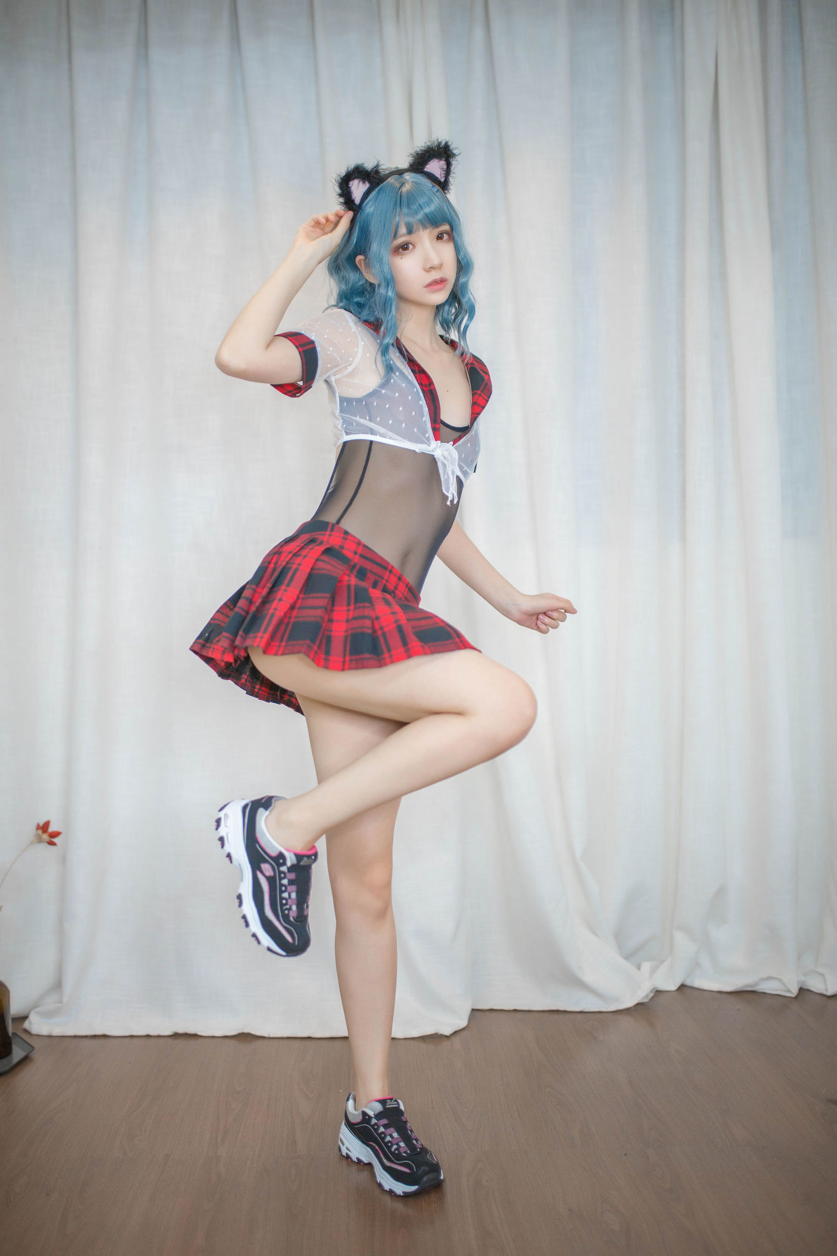 Cosplay 사진] 펑마오ss - 파란 머리