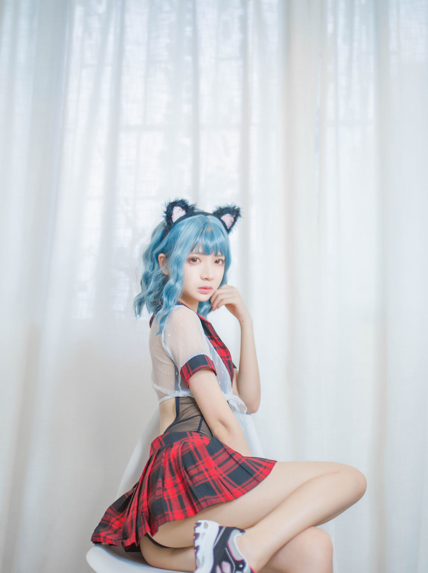 Cosplay Ảnh] Phong Mao ss - Tóc Xanh