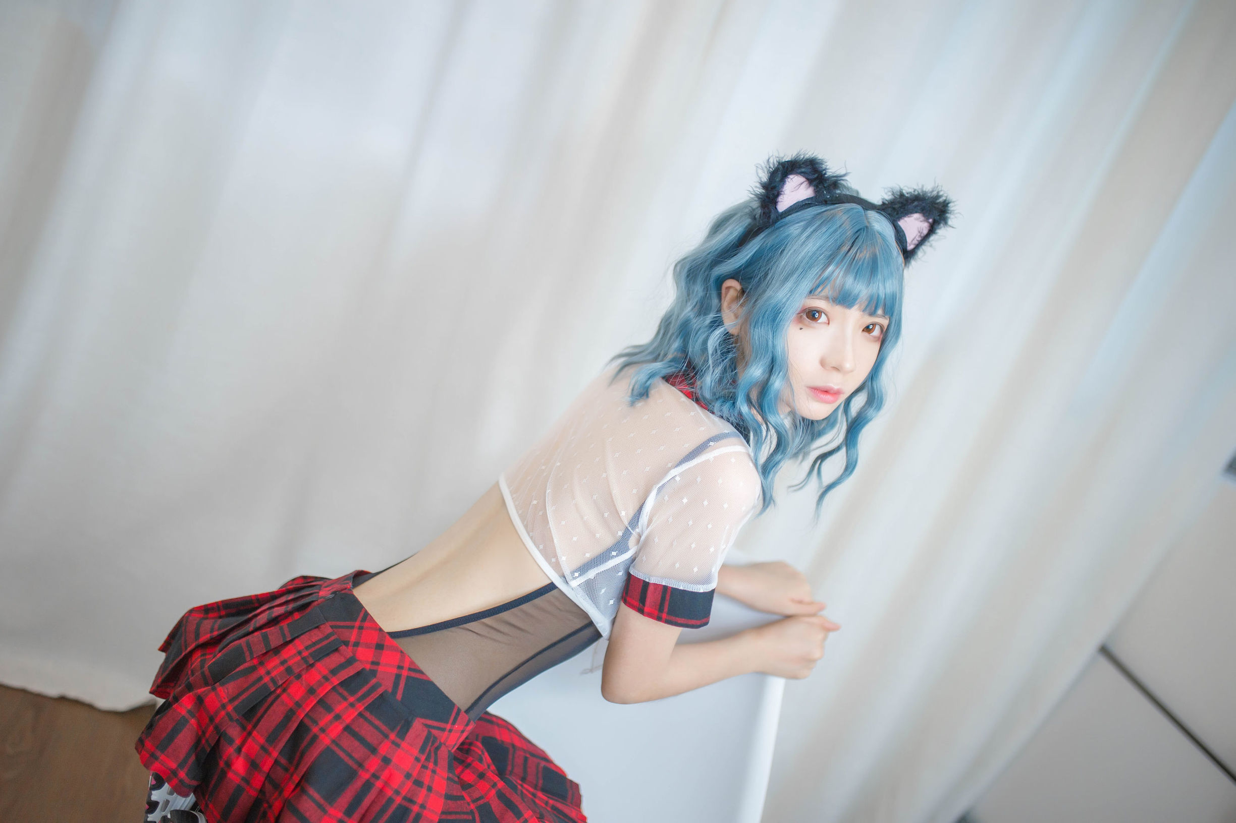 Cosplay Ảnh] Phong Mao ss - Tóc Xanh