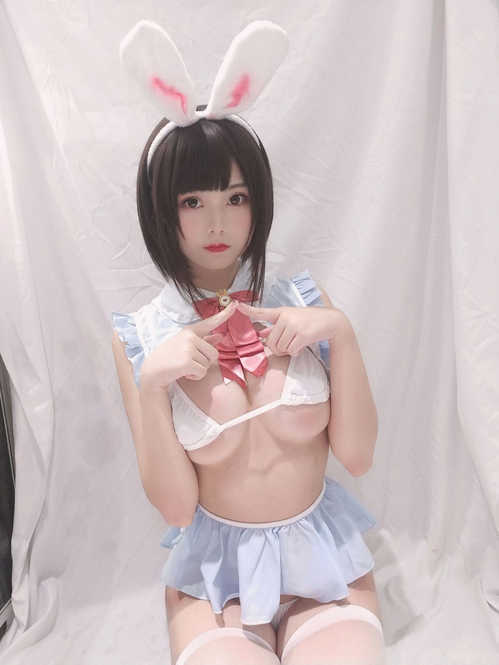 Cosplay写真] 萌え系お嬢様 ミツジルネコキュー - コバイトウ自撮り