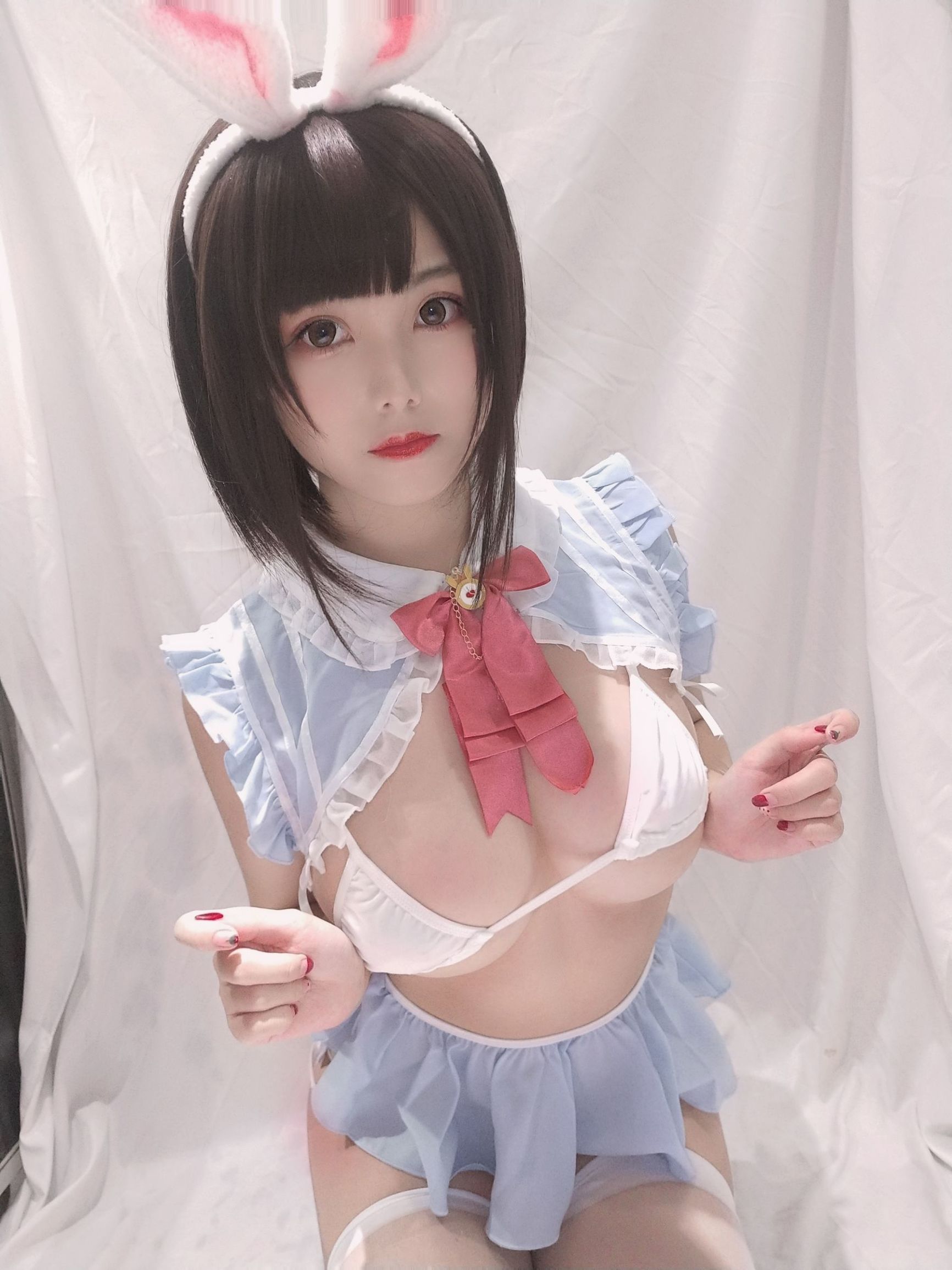 Cosplay写真] 萌え系お嬢様 ミツジルネコキュー - コバイトウ自撮り