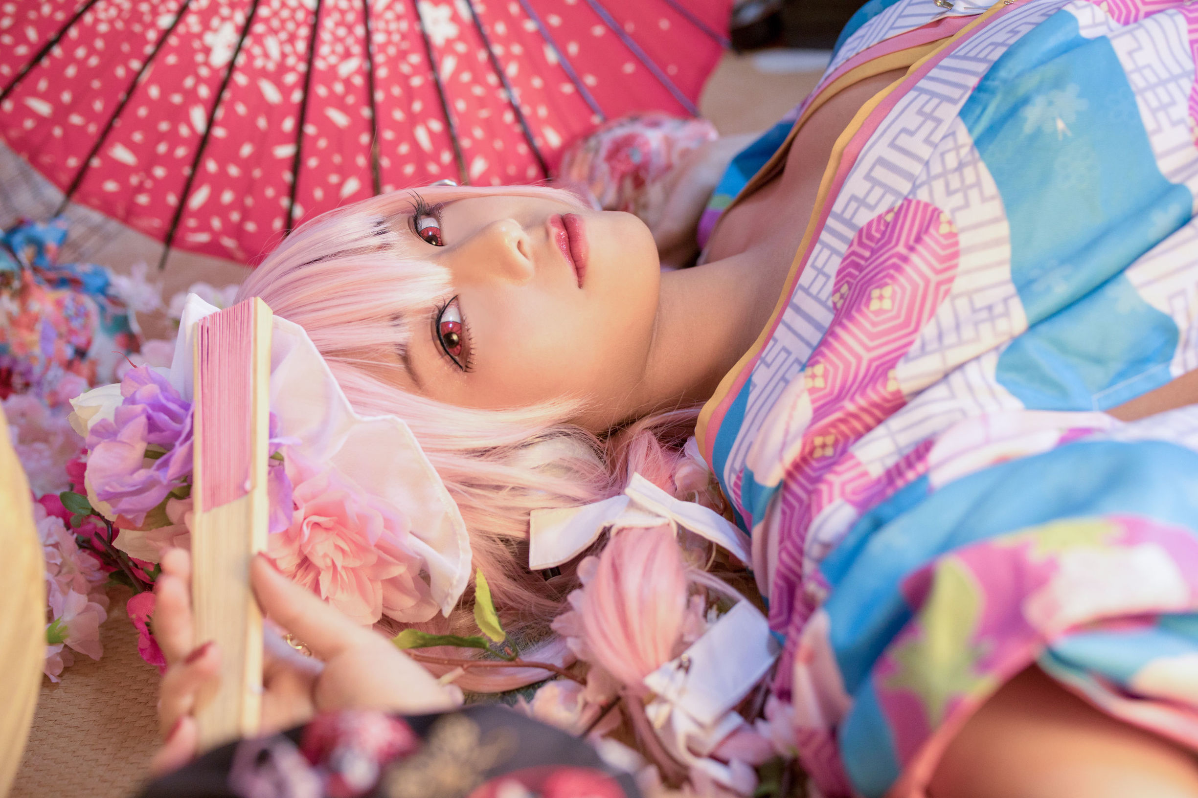 Cosplay Photos] Moe Style Miss Honey Cat Qiu - Soniko Kimono