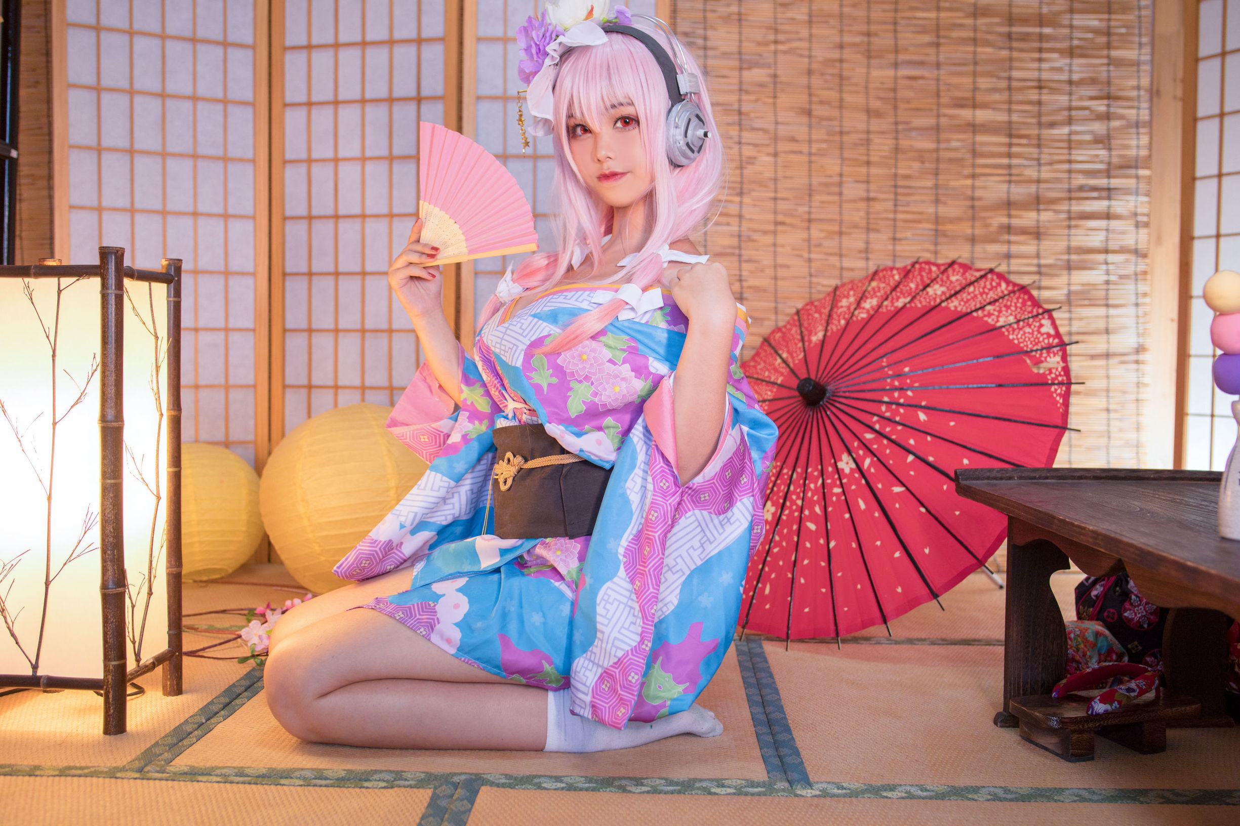 Cosplay Photos] Moe Style Miss Honey Cat Qiu - Soniko Kimono