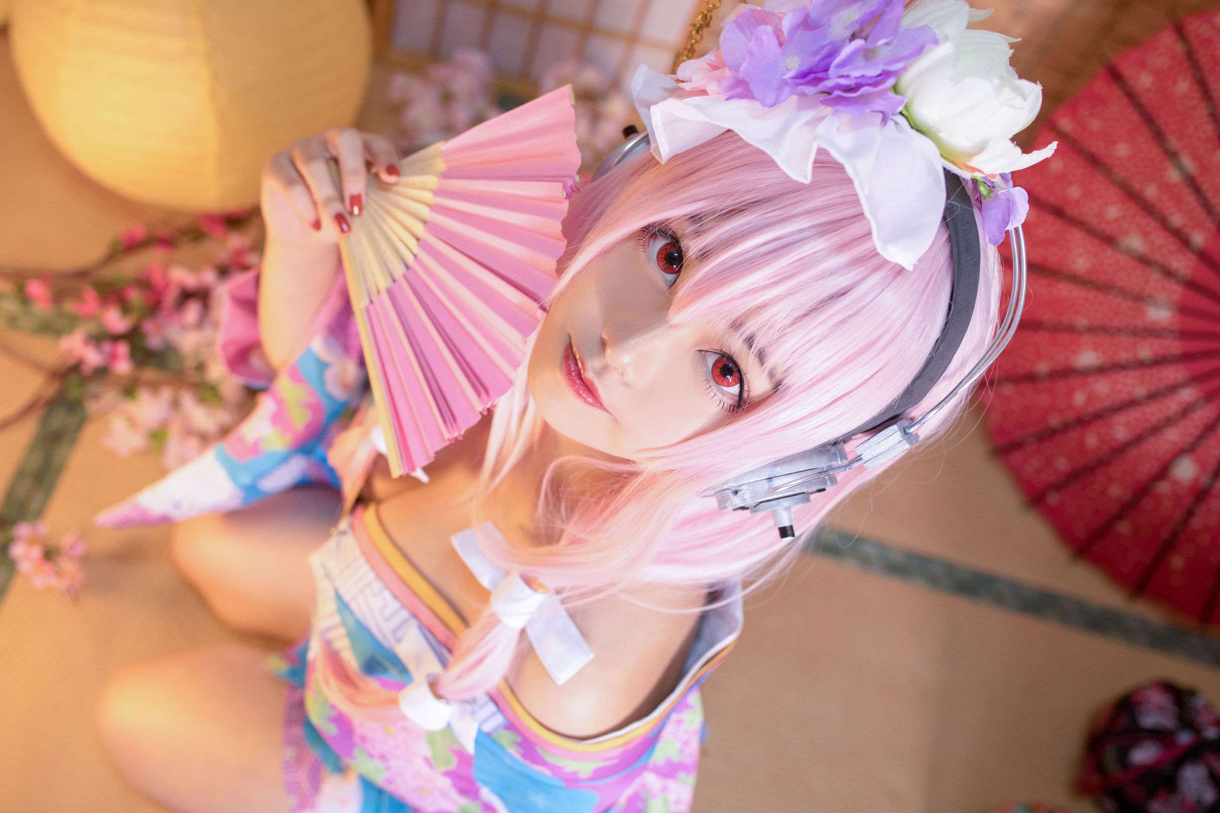 Cosplay Photos] Moe Style Miss Honey Cat Qiu - Soniko Kimono