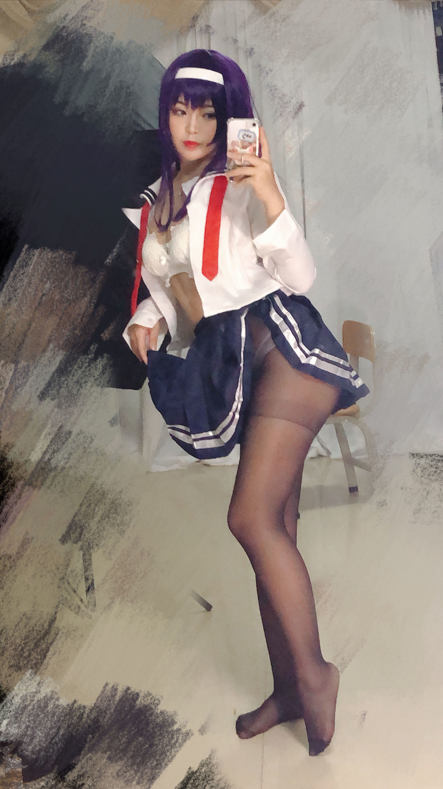 Cosplay Photo] Moe Style Miss - Bai Ye - Senior School Uniform