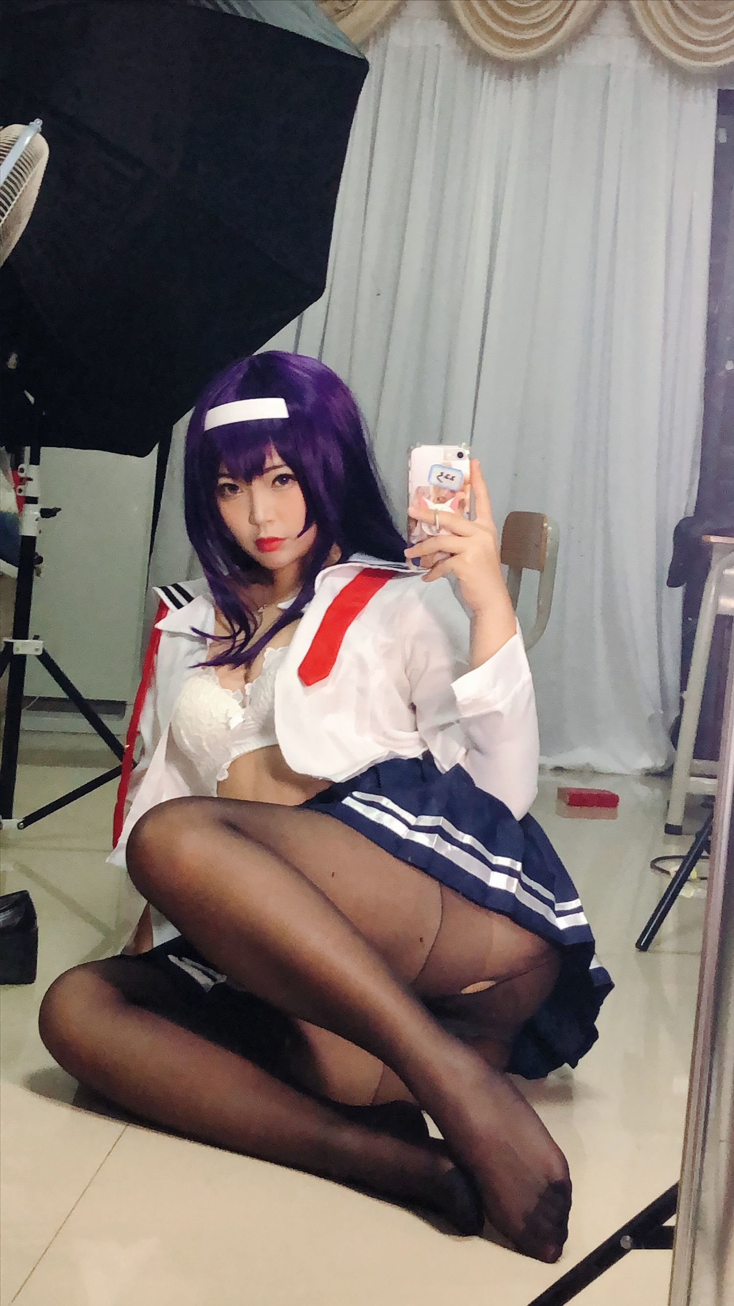 Cosplay Photo] Moe Style Miss - Bai Ye - Senior School Uniform