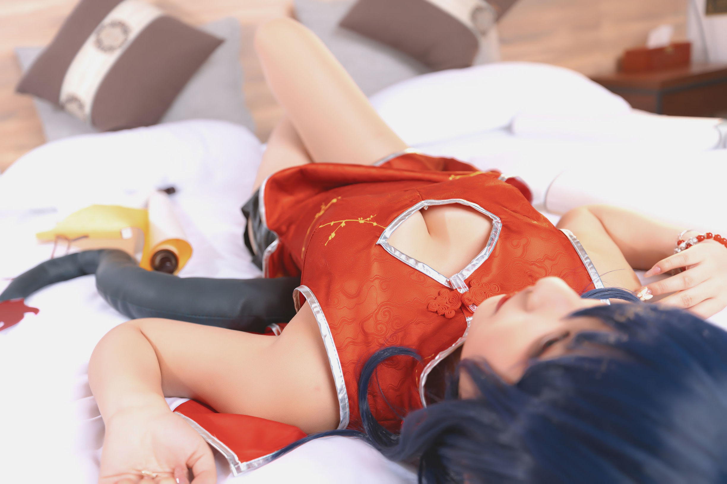 Cosplay写真] ロリータ神楽坂真冬 - 旗袍魔女