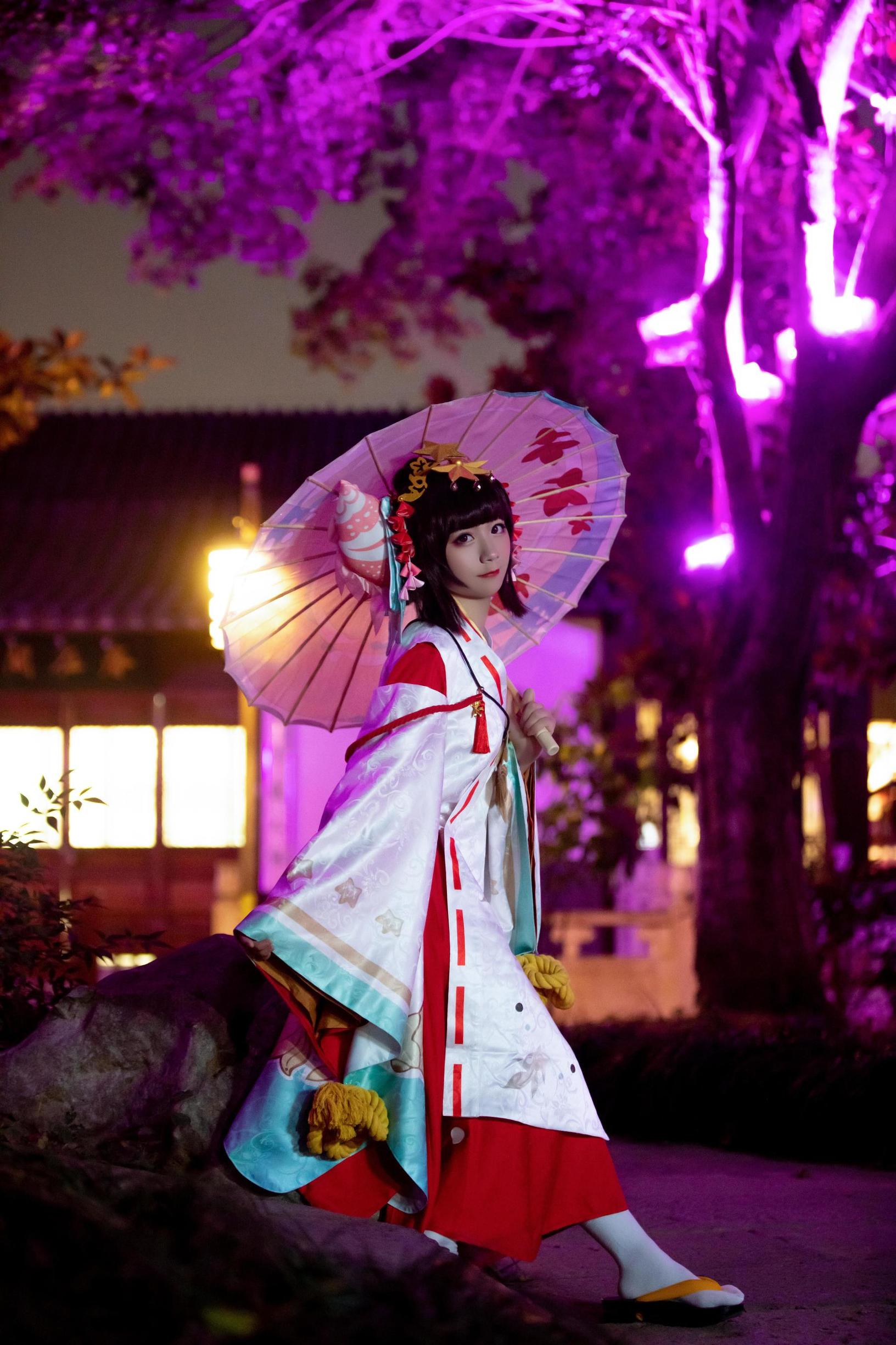 Cosplay Ảnh] Blogger Hoạt Hình Xuan Âm sic - Yin Yang Sư Kagura