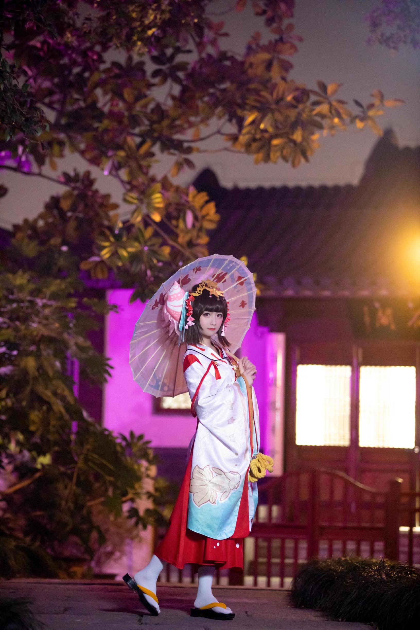 Cosplay Ảnh] Blogger Hoạt Hình Xuan Âm sic - Yin Yang Sư Kagura
