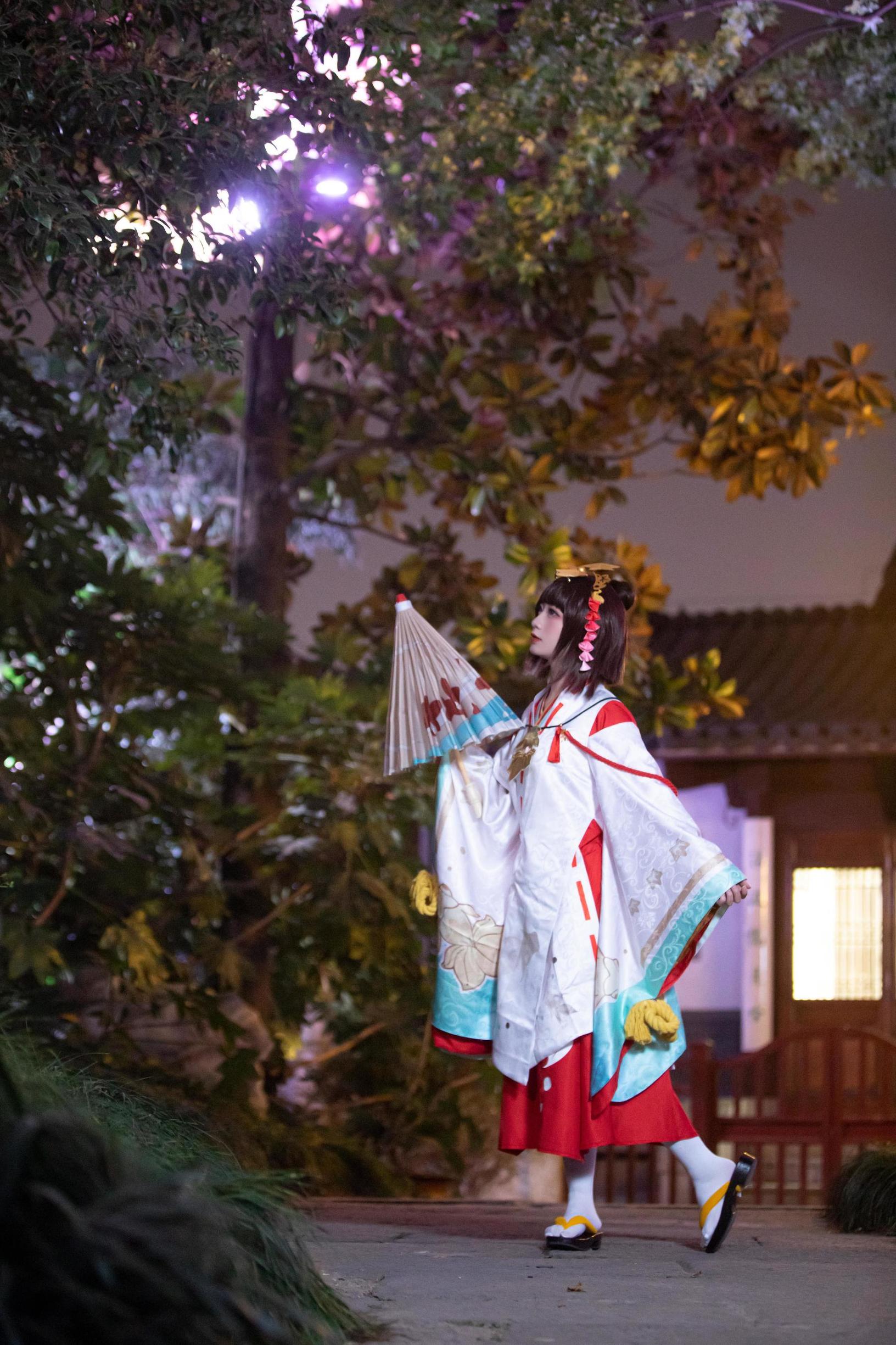 Cosplay Ảnh] Blogger Hoạt Hình Xuan Âm sic - Yin Yang Sư Kagura