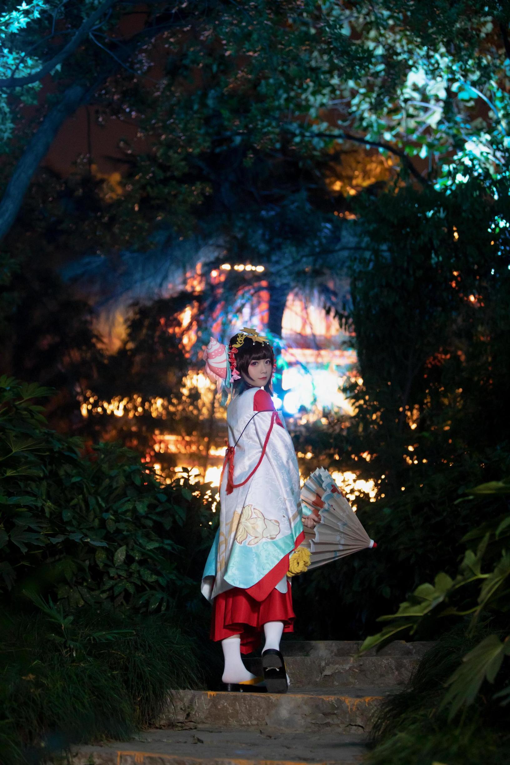 Cosplay Ảnh] Blogger Hoạt Hình Xuan Âm sic - Yin Yang Sư Kagura
