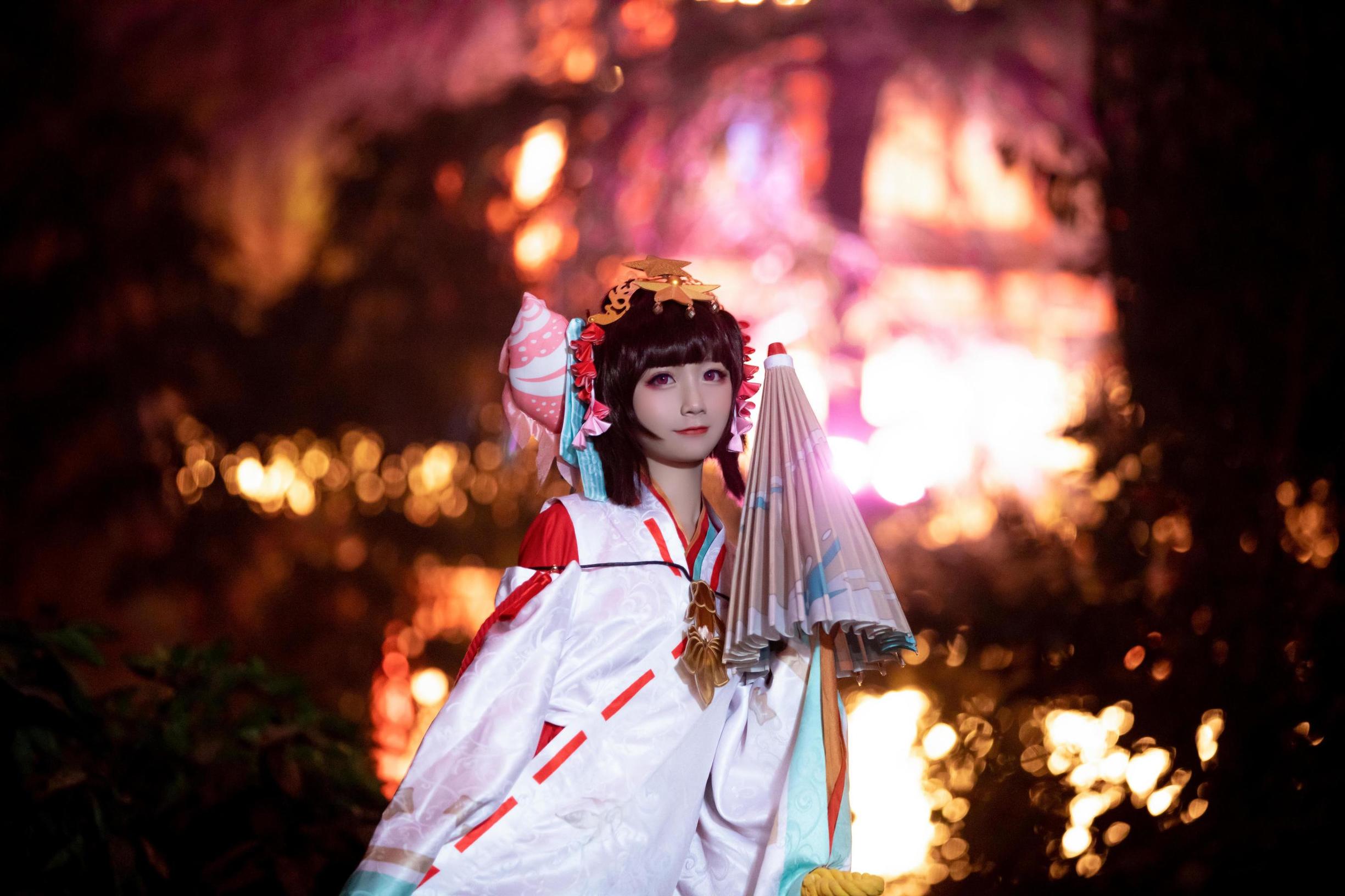 Cosplay Ảnh] Blogger Hoạt Hình Xuan Âm sic - Yin Yang Sư Kagura
