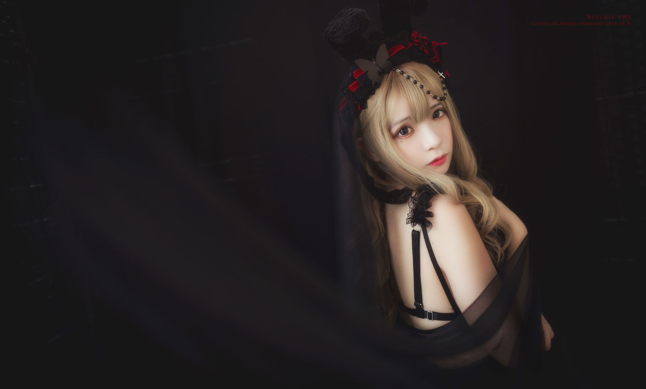 Cosplay Photos] Feng Mao ss - Black Rose