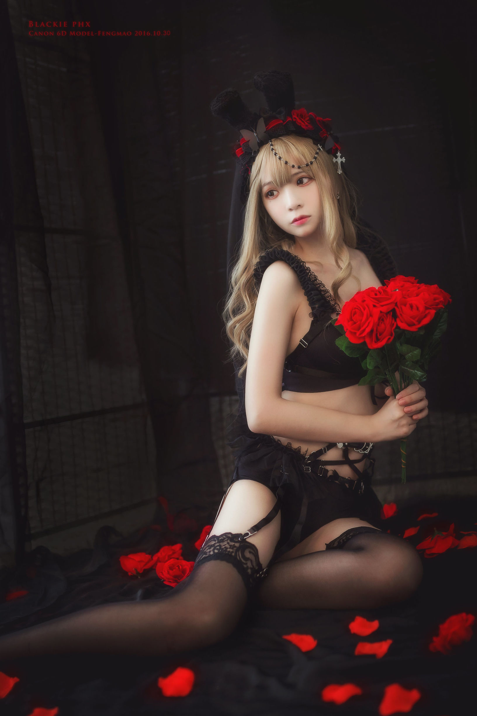 Cosplay Photos] Feng Mao ss - Black Rose