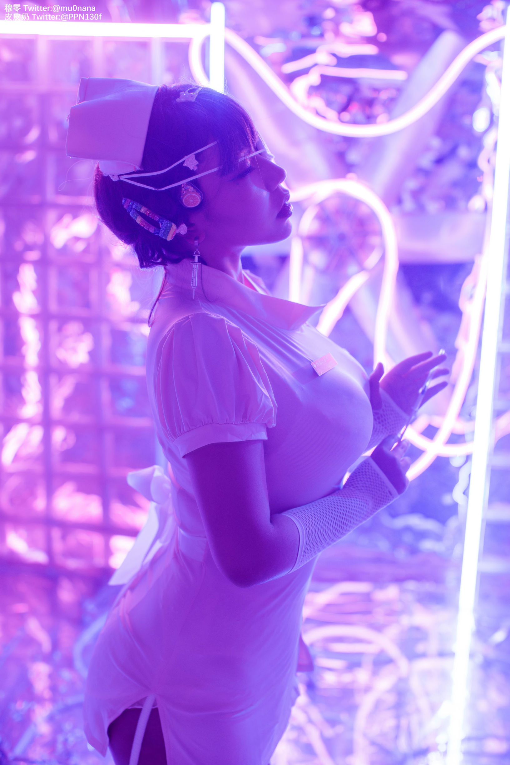 Cosplay寫真] 皮皮奶可可愛了啦 - 萬聖節邪惡護士