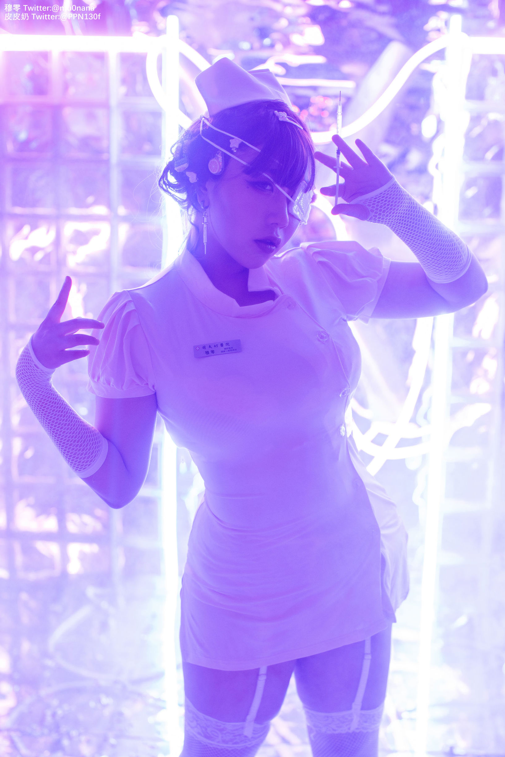 Cosplay寫真] 皮皮奶可可愛了啦 - 萬聖節邪惡護士