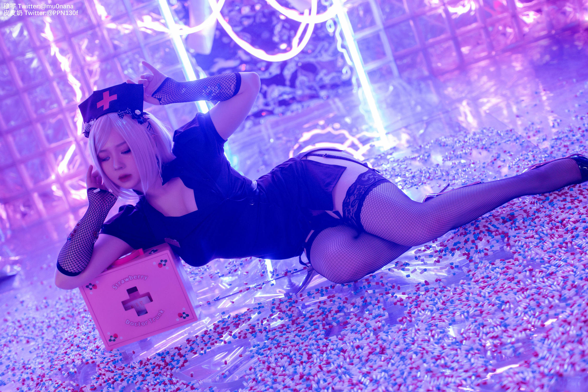 コスプレ写真] ピピナイかわいい - ハロウィンの邪悪なナース