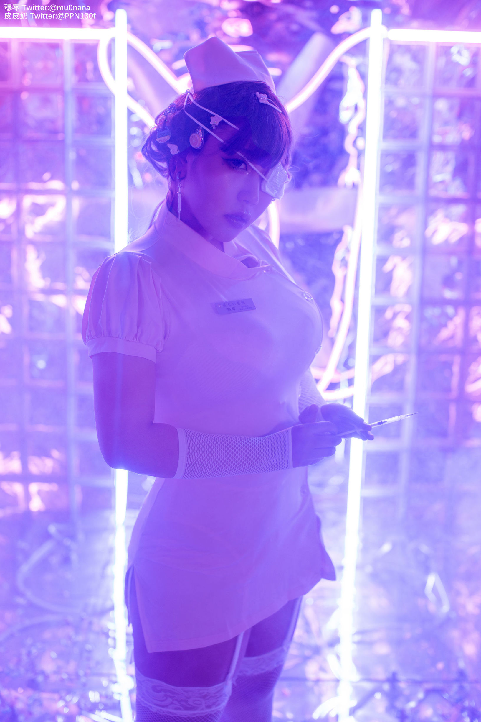 Cosplay寫真] 皮皮奶可可愛了啦 - 萬聖節邪惡護士
