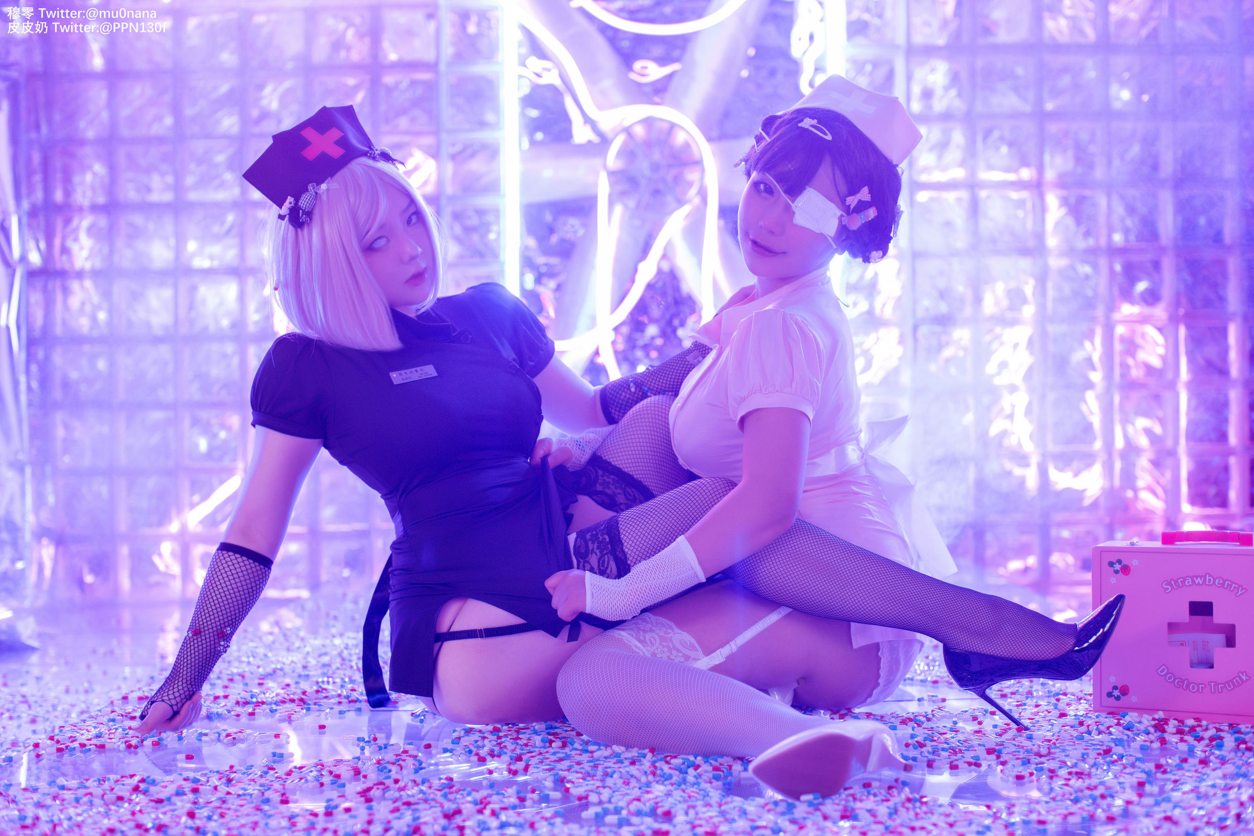 コスプレ写真] ピピナイかわいい - ハロウィンの邪悪なナース
