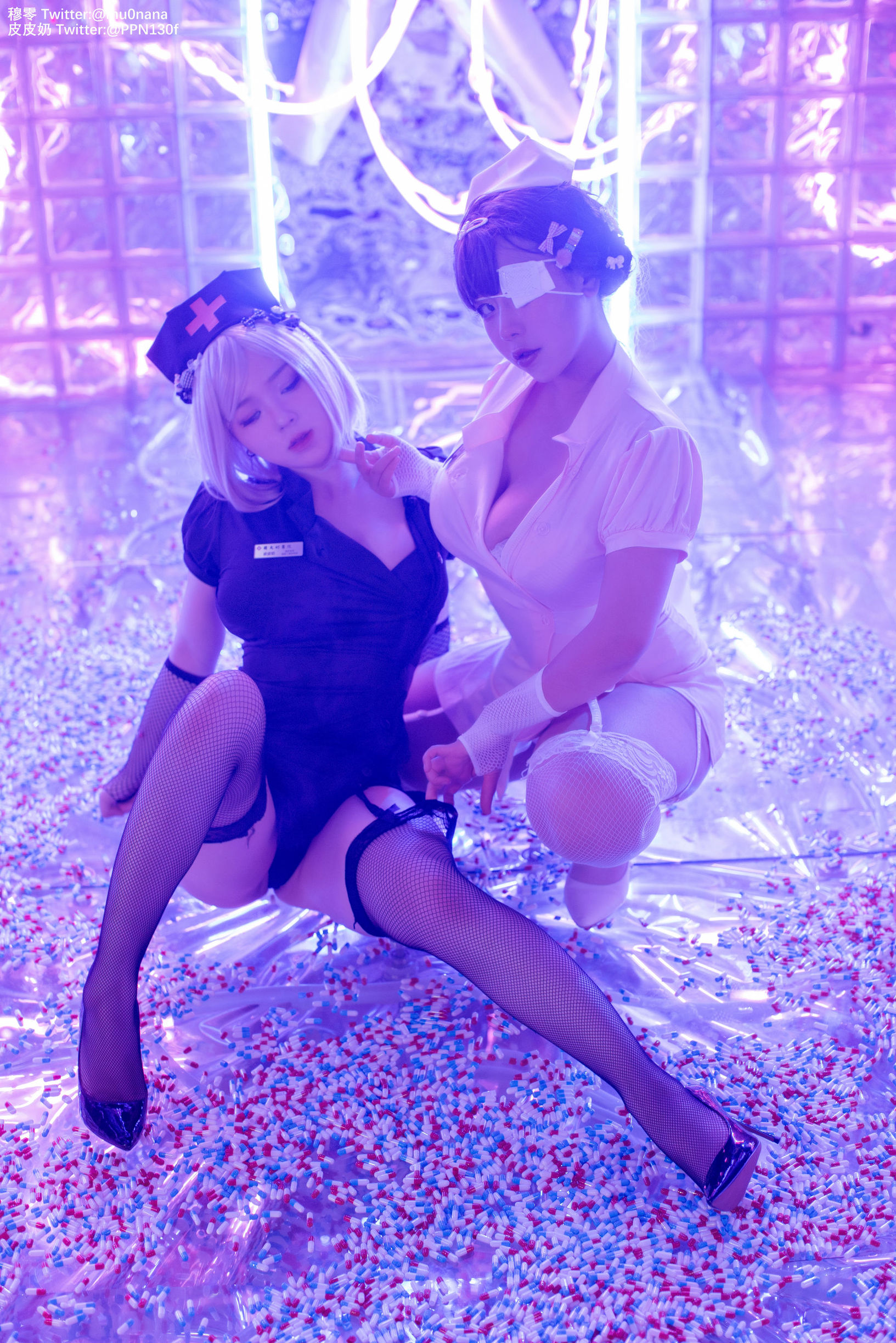 コスプレ写真] ピピナイかわいい - ハロウィンの邪悪なナース