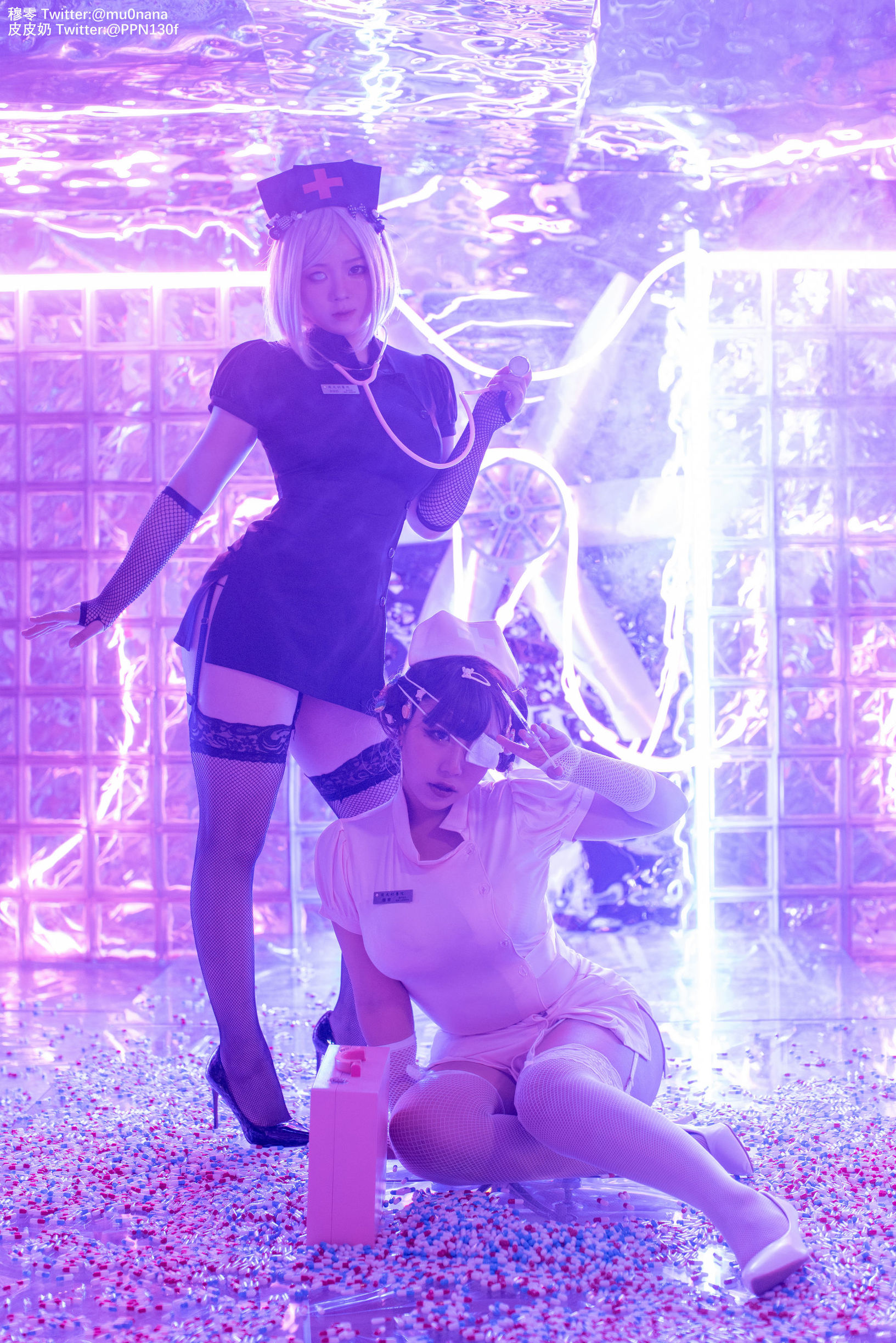 Cosplay寫真] 皮皮奶可可愛了啦 - 萬聖節邪惡護士