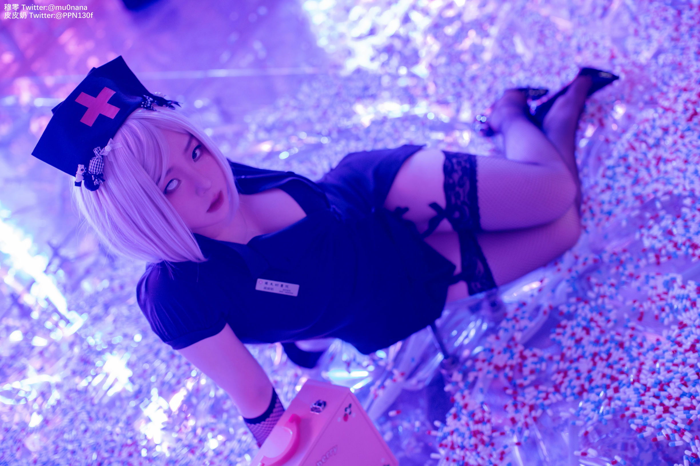 コスプレ写真] ピピナイかわいい - ハロウィンの邪悪なナース