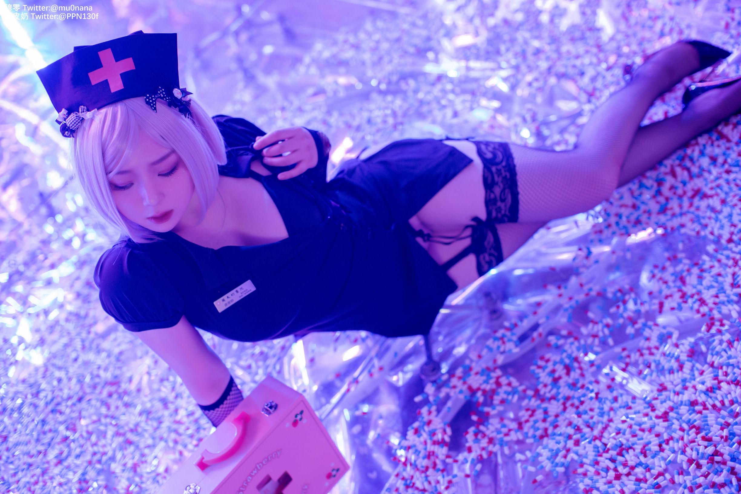 コスプレ写真] ピピナイかわいい - ハロウィンの邪悪なナース
