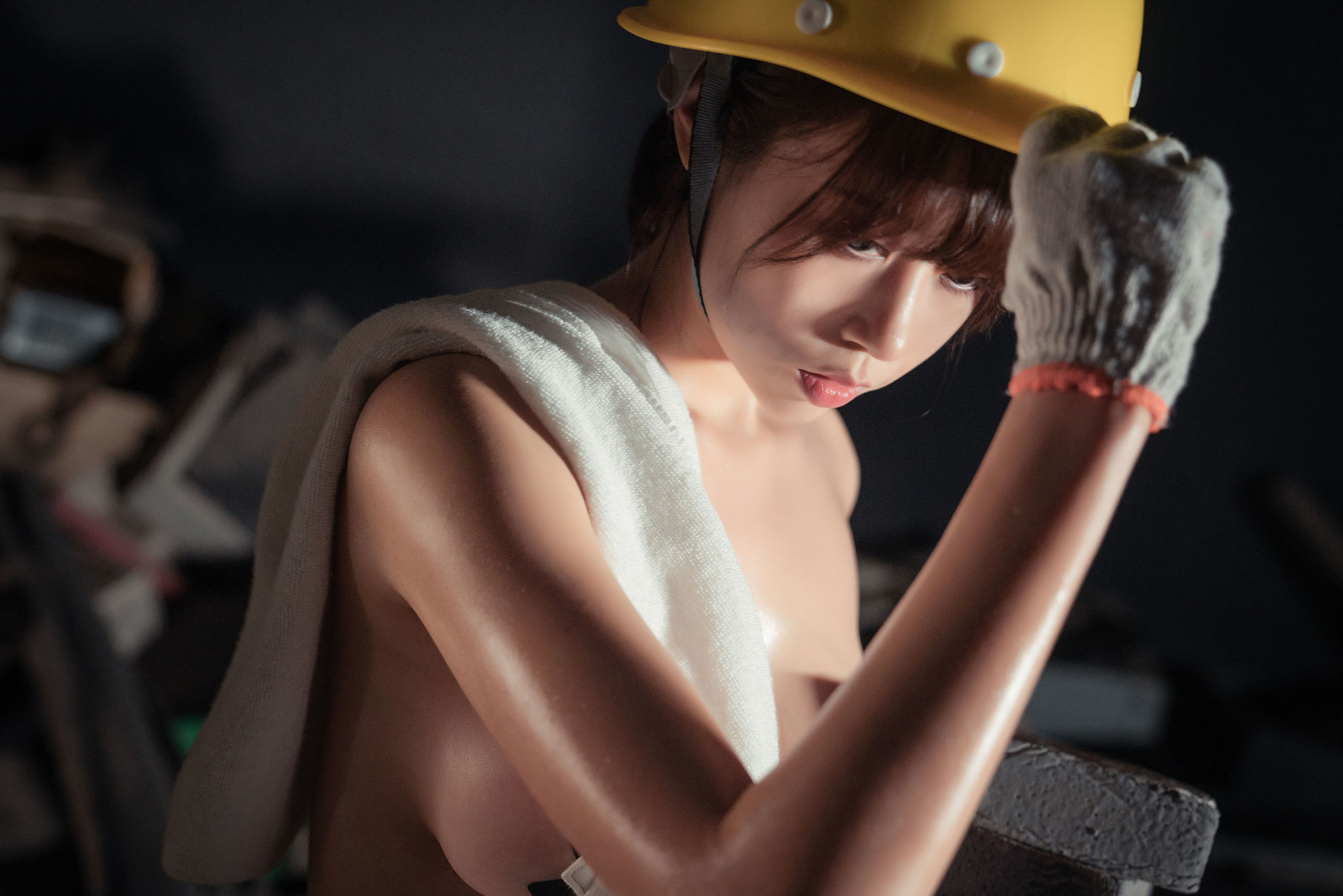 Cosplay Ảnh] Moe Mei Nai Xi Chan nice - Chúng ta công nhân có sức mạnh