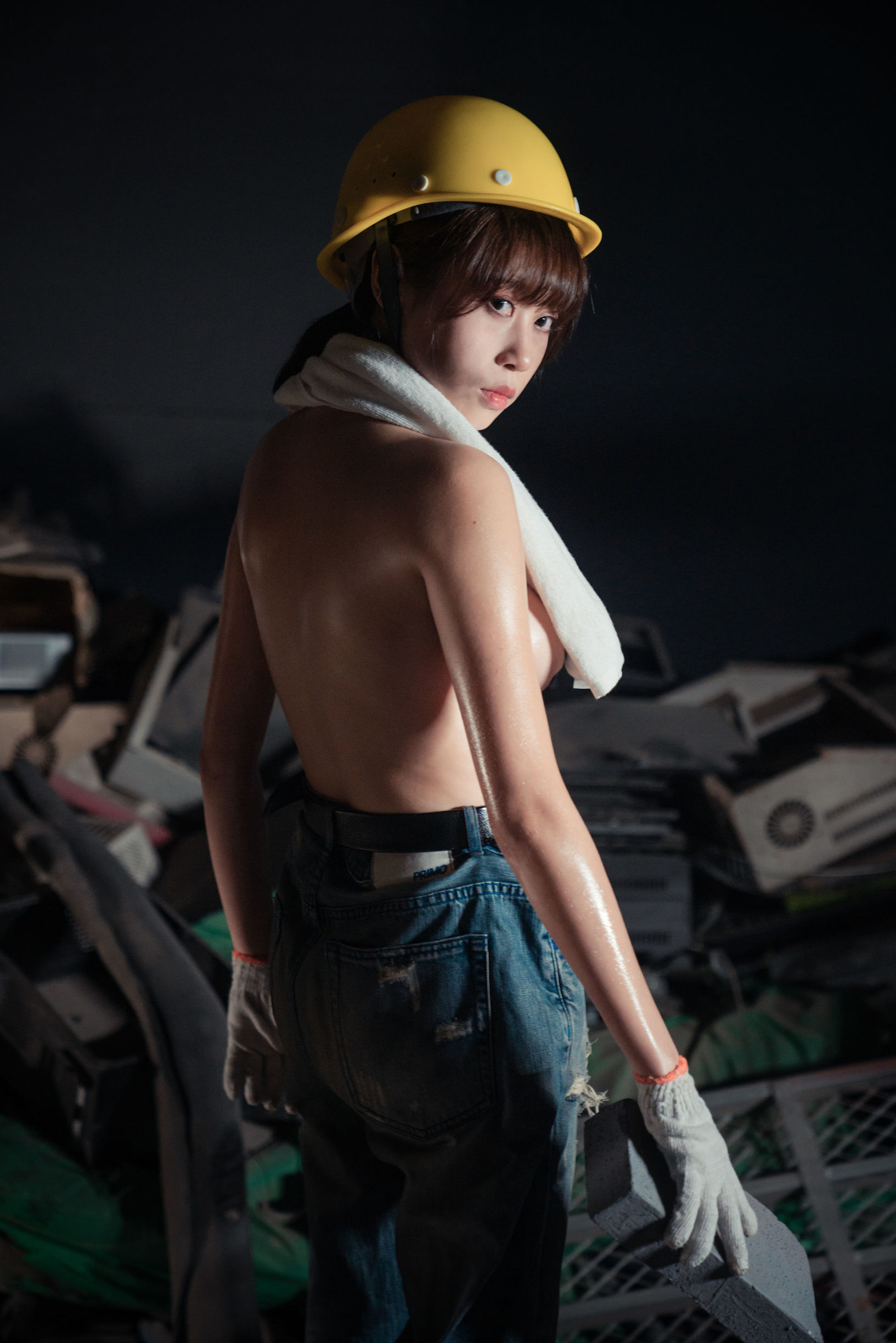 Cosplay Ảnh] Moe Mei Nai Xi Chan nice - Chúng ta công nhân có sức mạnh