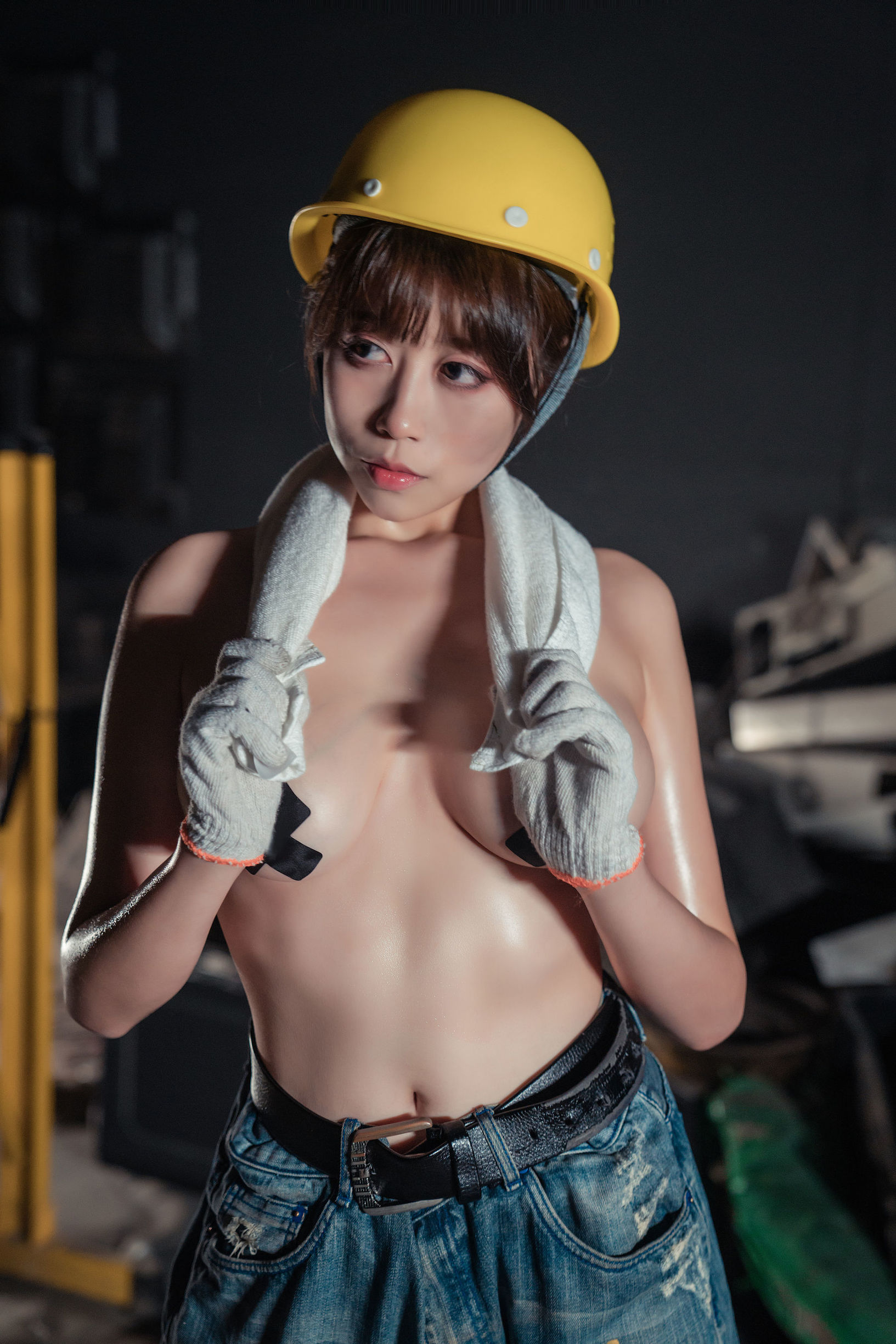 Cosplay Ảnh] Moe Mei Nai Xi Chan nice - Chúng ta công nhân có sức mạnh