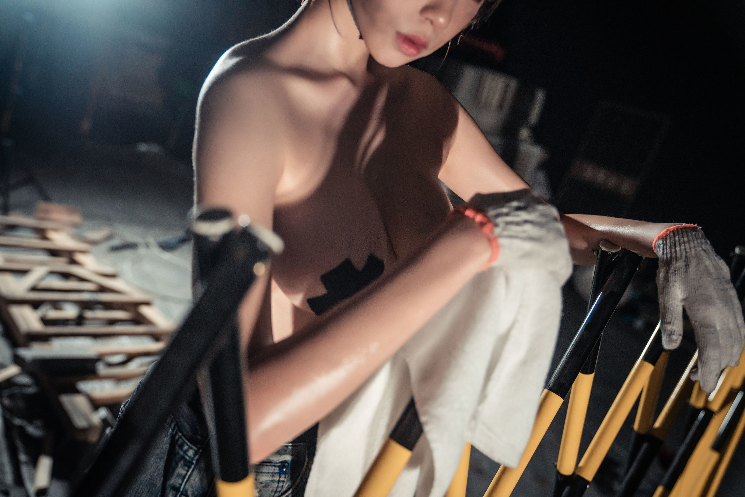 Cosplay Ảnh] Moe Mei Nai Xi Chan nice - Chúng ta công nhân có sức mạnh