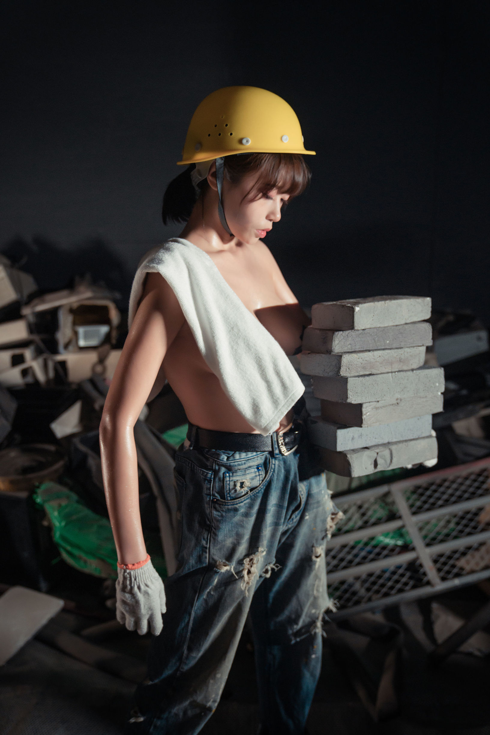 Cosplay Ảnh] Moe Mei Nai Xi Chan nice - Chúng ta công nhân có sức mạnh