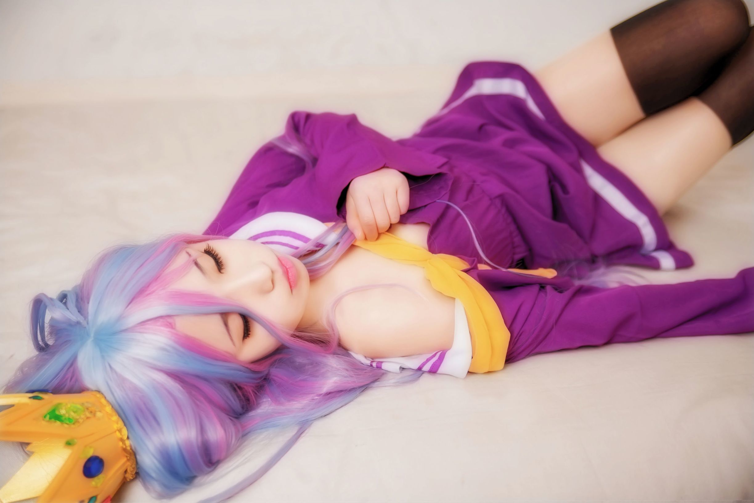 Cosplay寫真] 萌妹白易子教主 - 遊戲人生