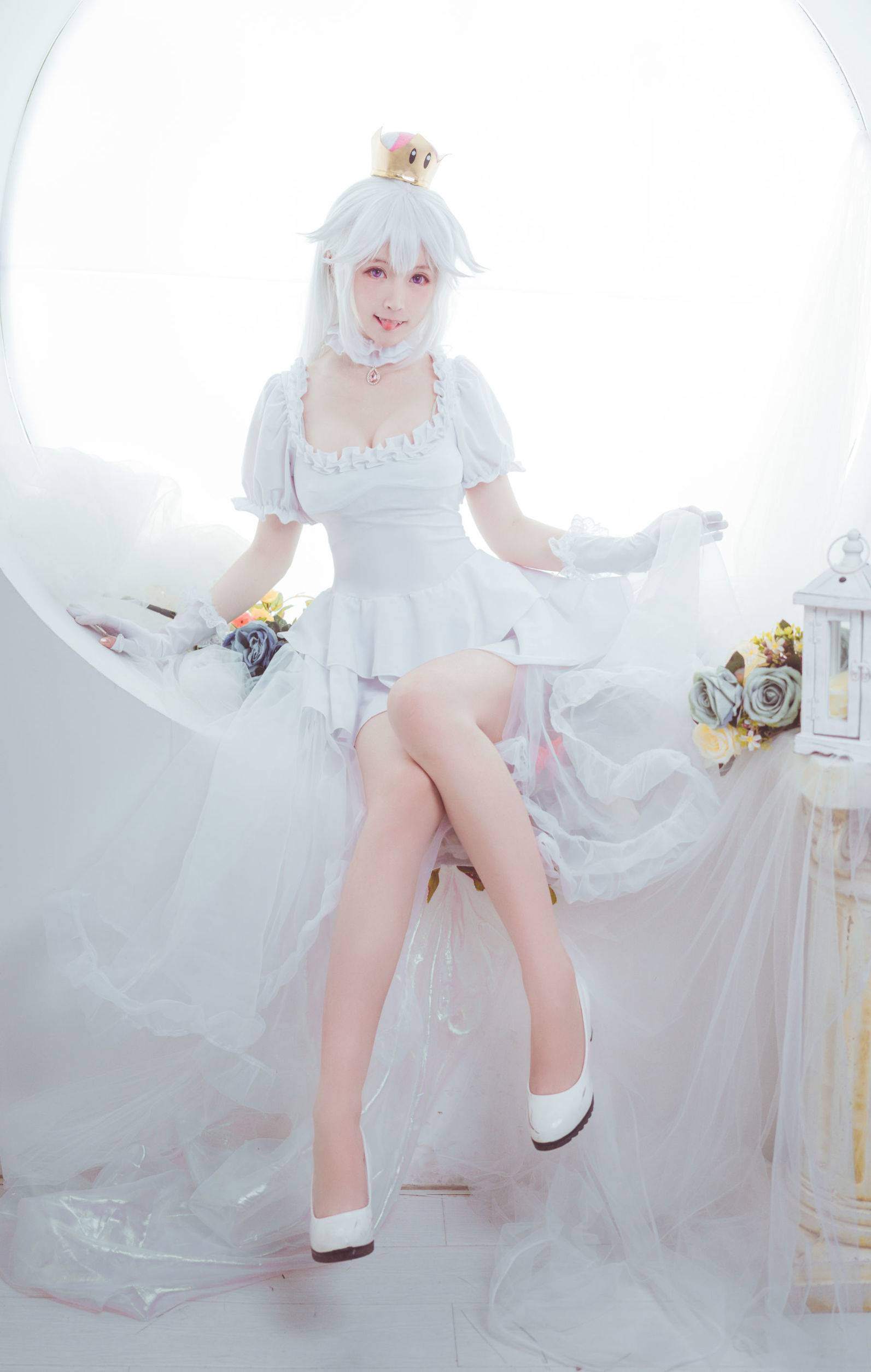 Cosplay寫真] 萌寵博主Yui金魚 - 幽靈姬