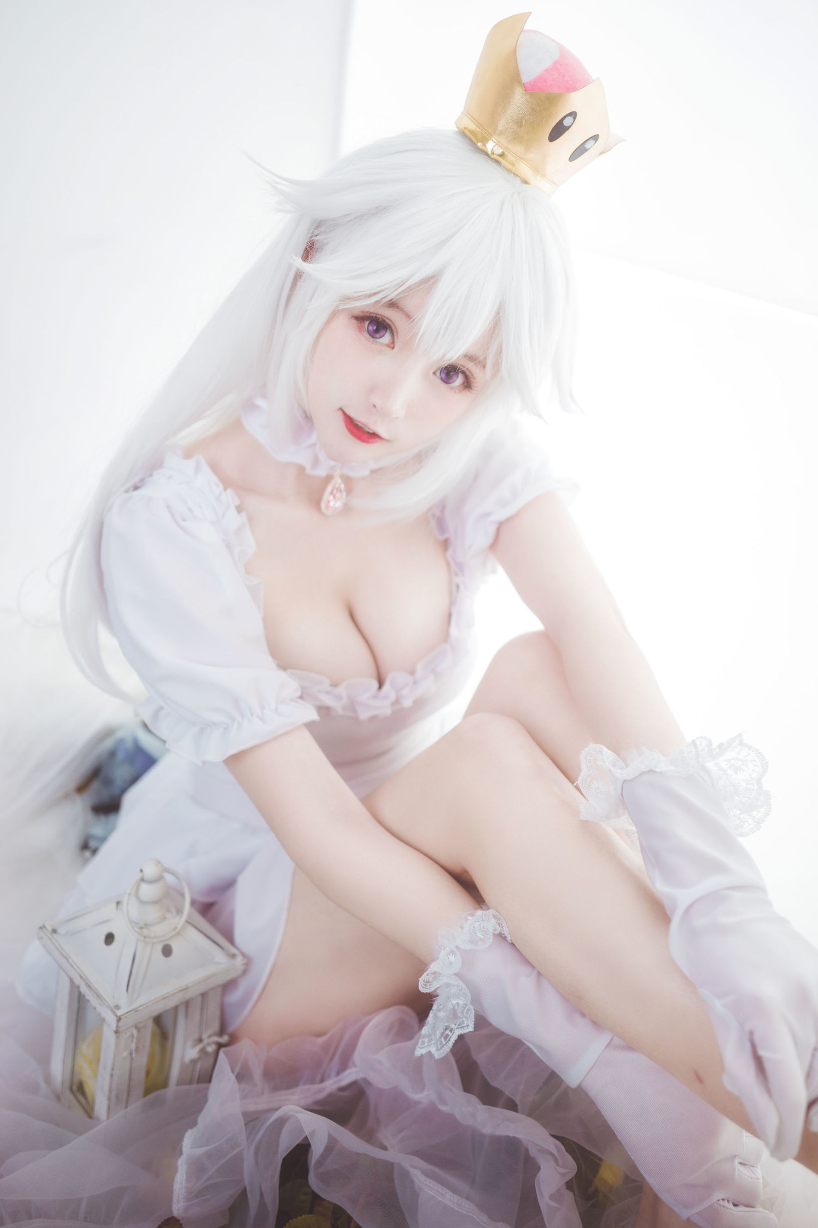 Cosplay寫真] 萌寵博主Yui金魚 - 幽靈姬
