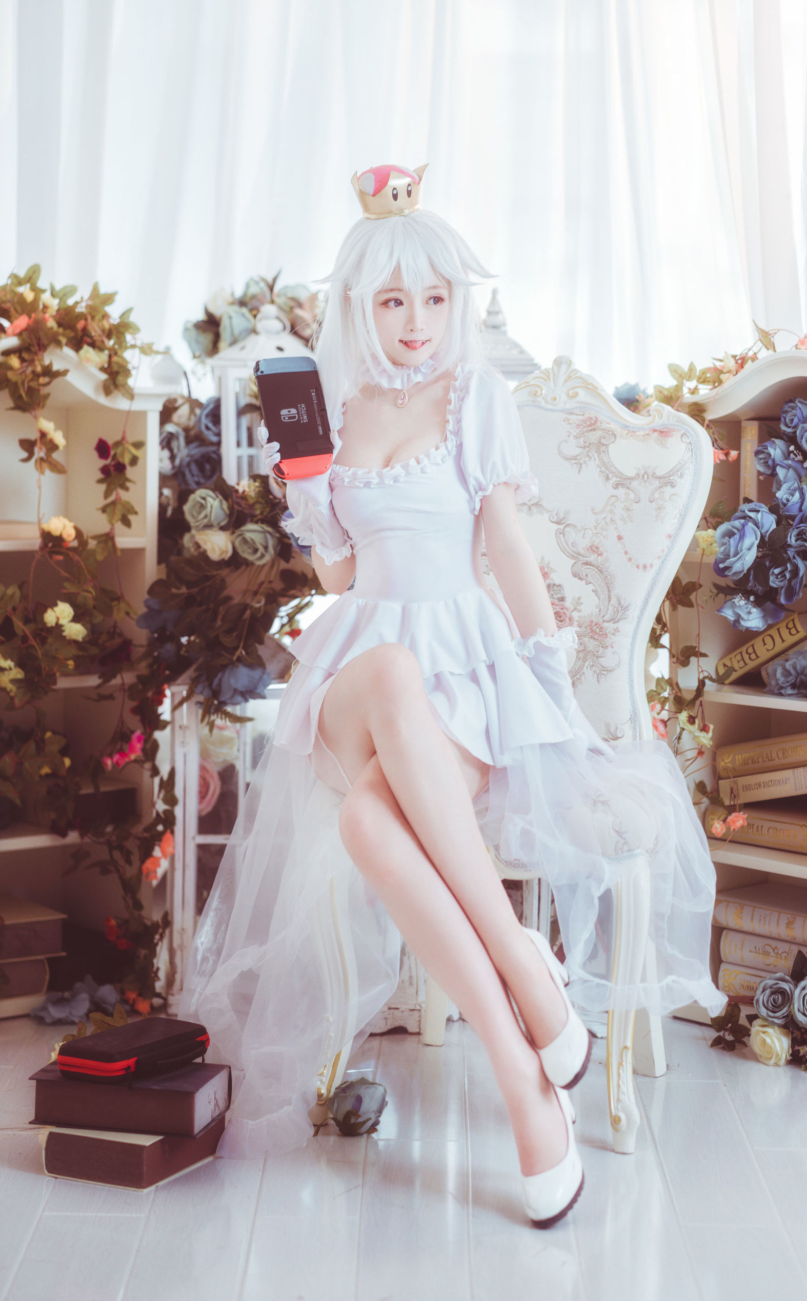 Cosplay寫真] 萌寵博主Yui金魚 - 幽靈姬