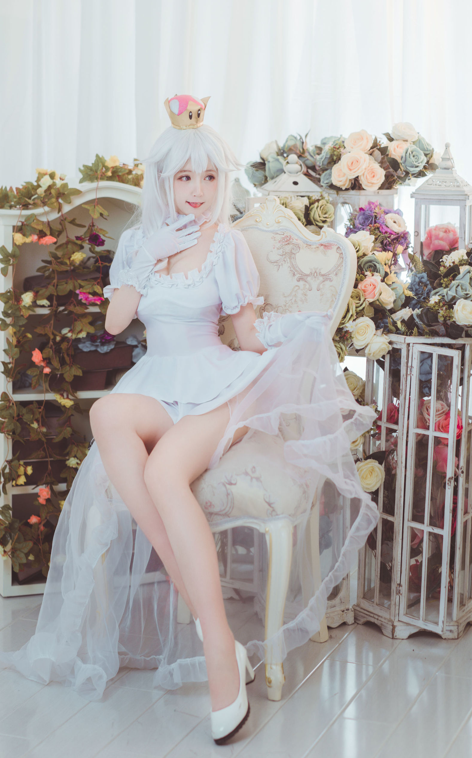 Cosplay寫真] 萌寵博主Yui金魚 - 幽靈姬