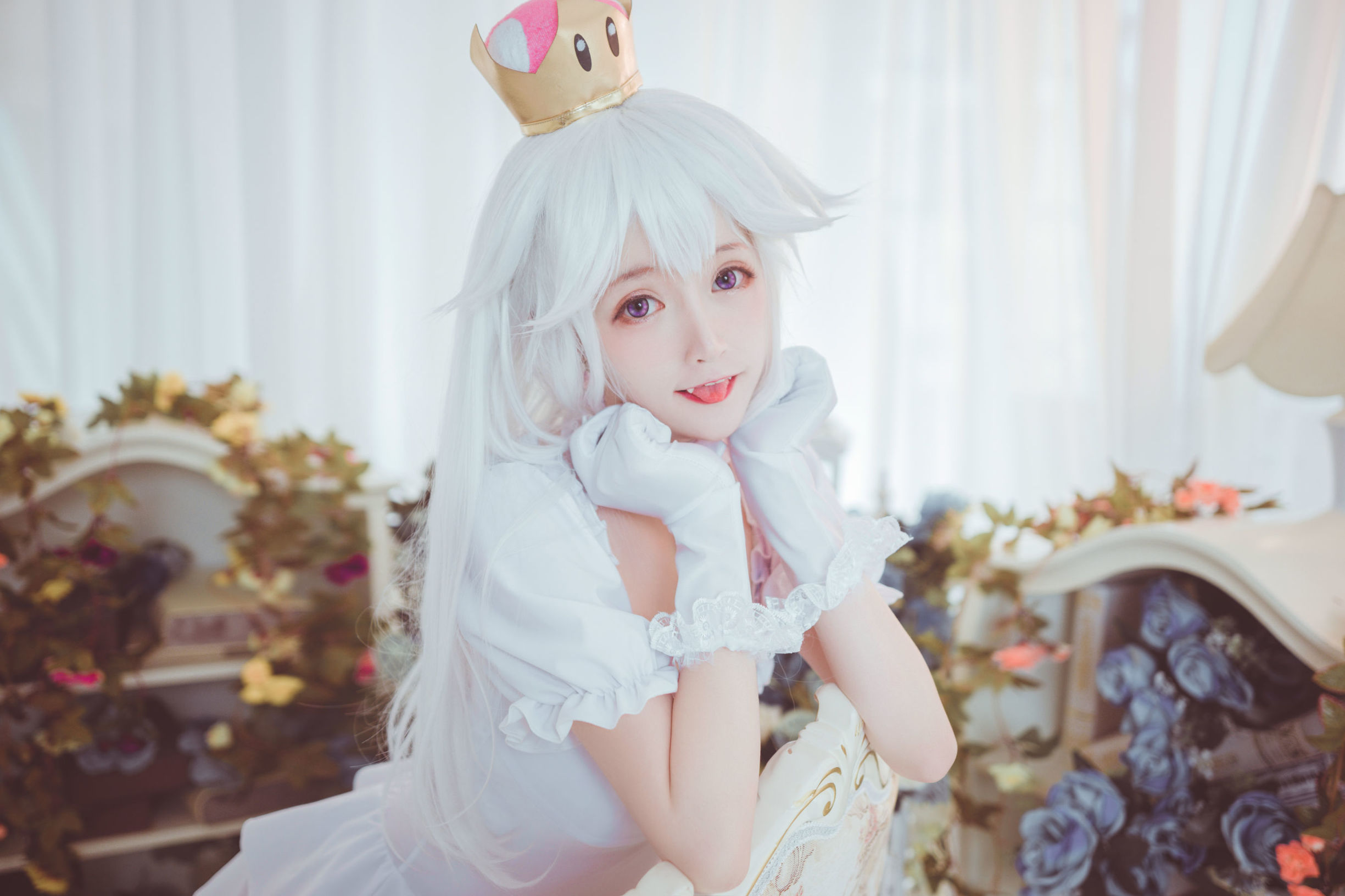 Cosplay寫真] 萌寵博主Yui金魚 - 幽靈姬