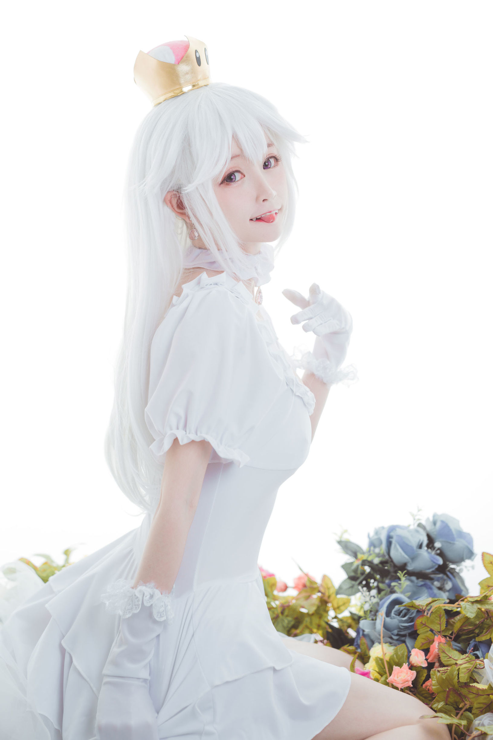 Cosplay寫真] 萌寵博主Yui金魚 - 幽靈姬