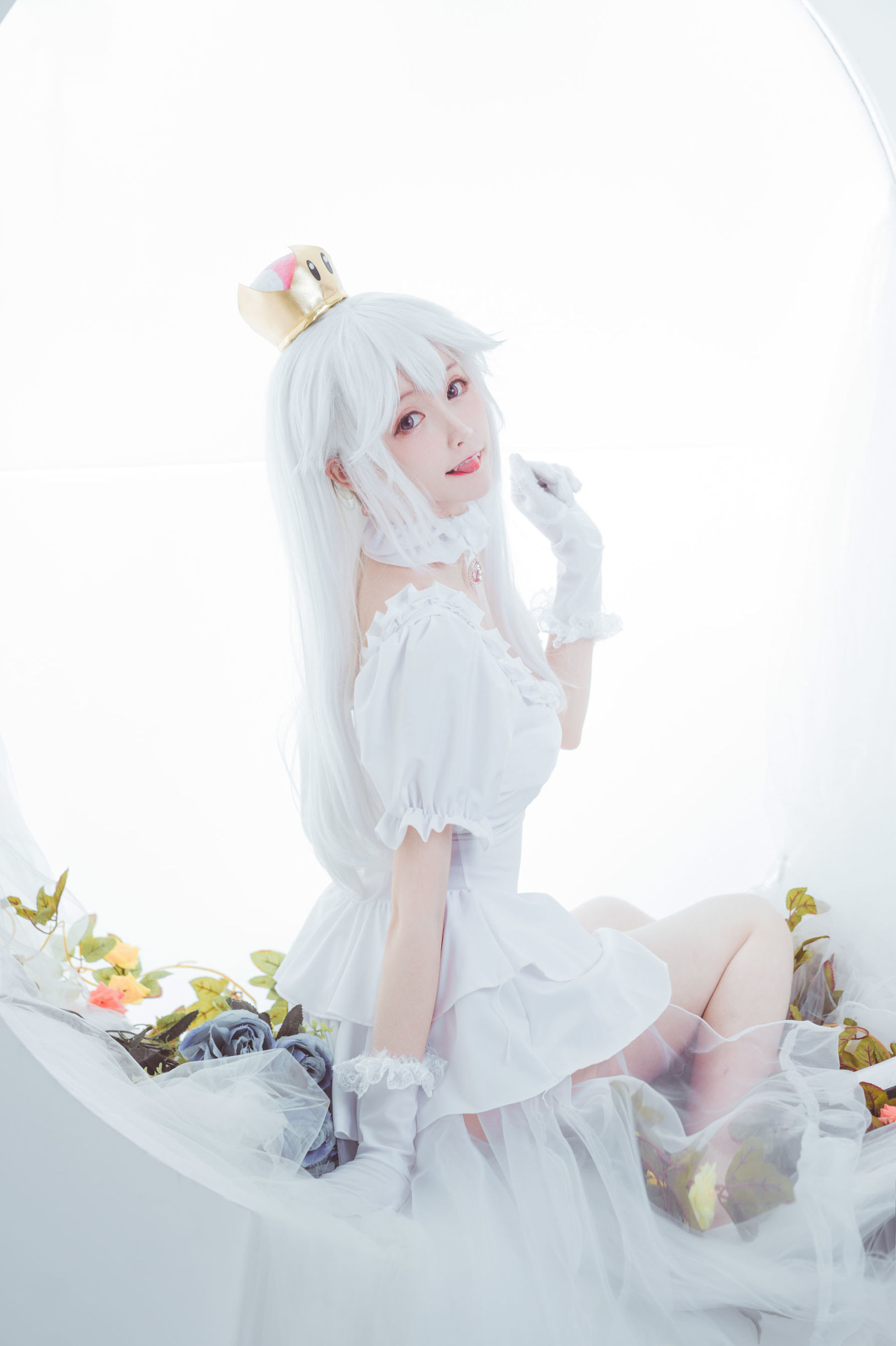 Cosplay寫真] 萌寵博主Yui金魚 - 幽靈姬