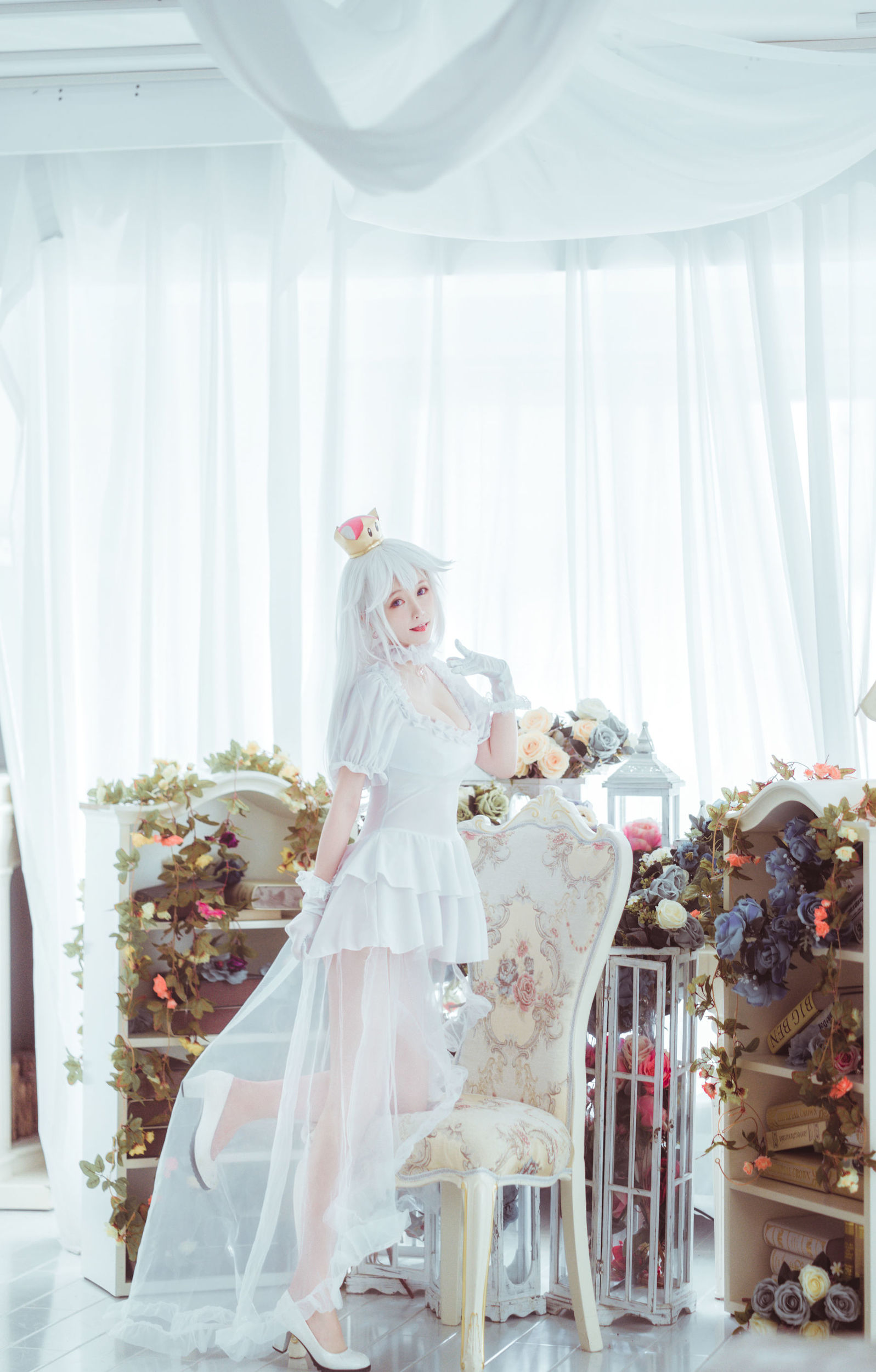 Cosplay寫真] 萌寵博主Yui金魚 - 幽靈姬